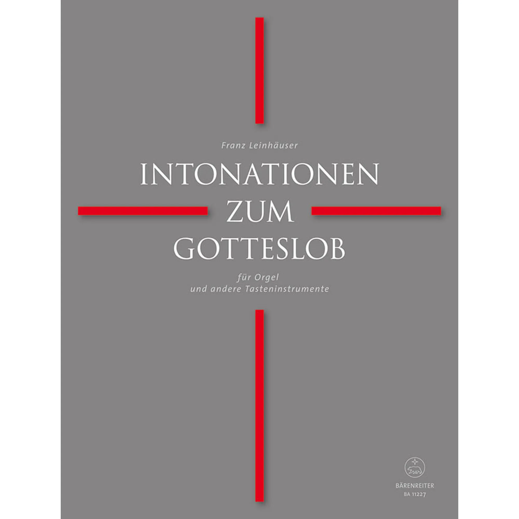 Vorderes Coverbild Intonationen zum Gotteslob