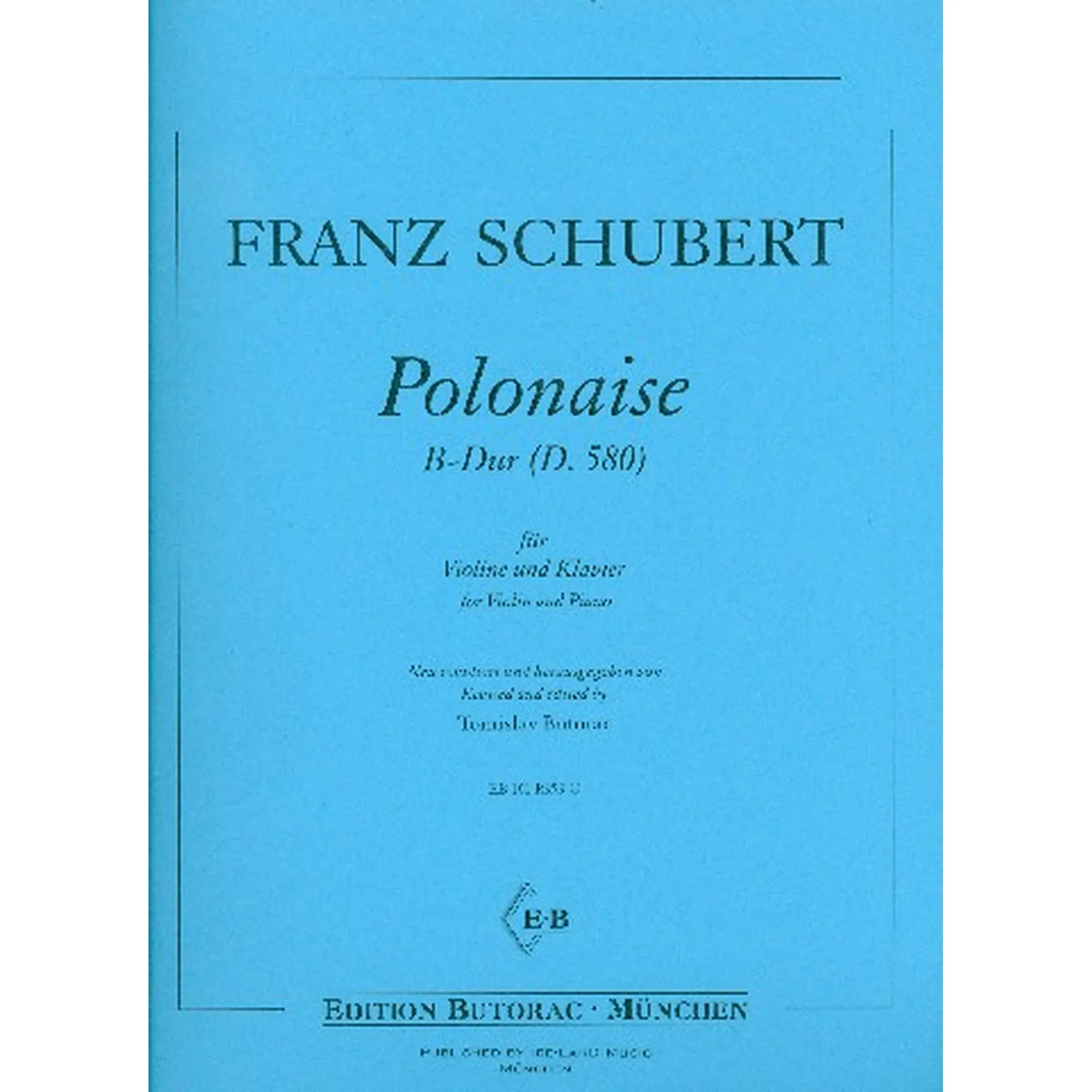 Schubert, Polonaise B-Dur