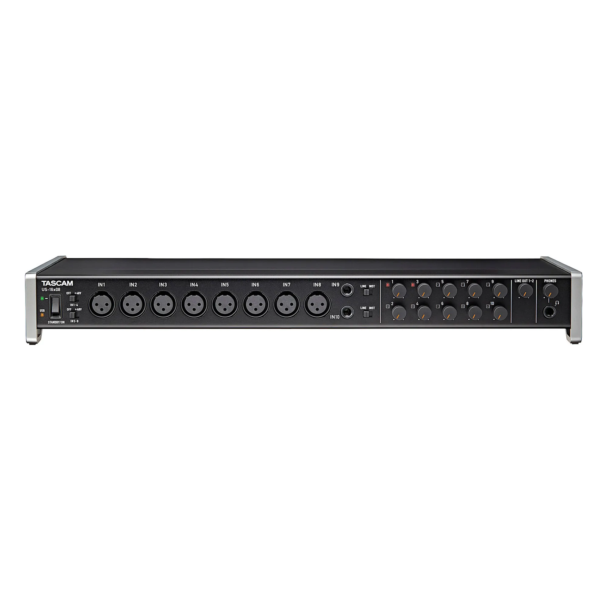 Vorderes Coverbild TASCAM US-16X08