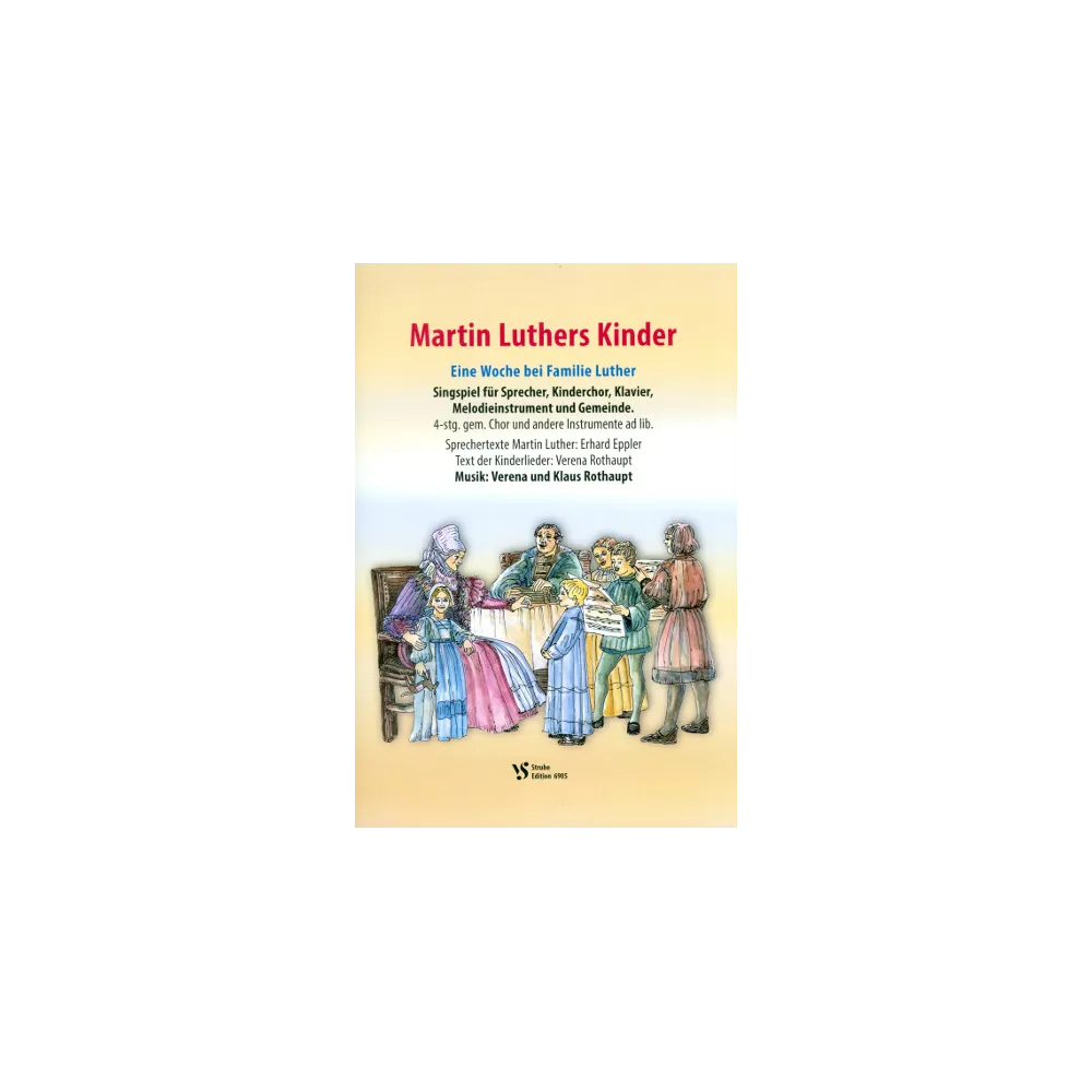 Vorderes Coverbild Martin Luthers Kinder