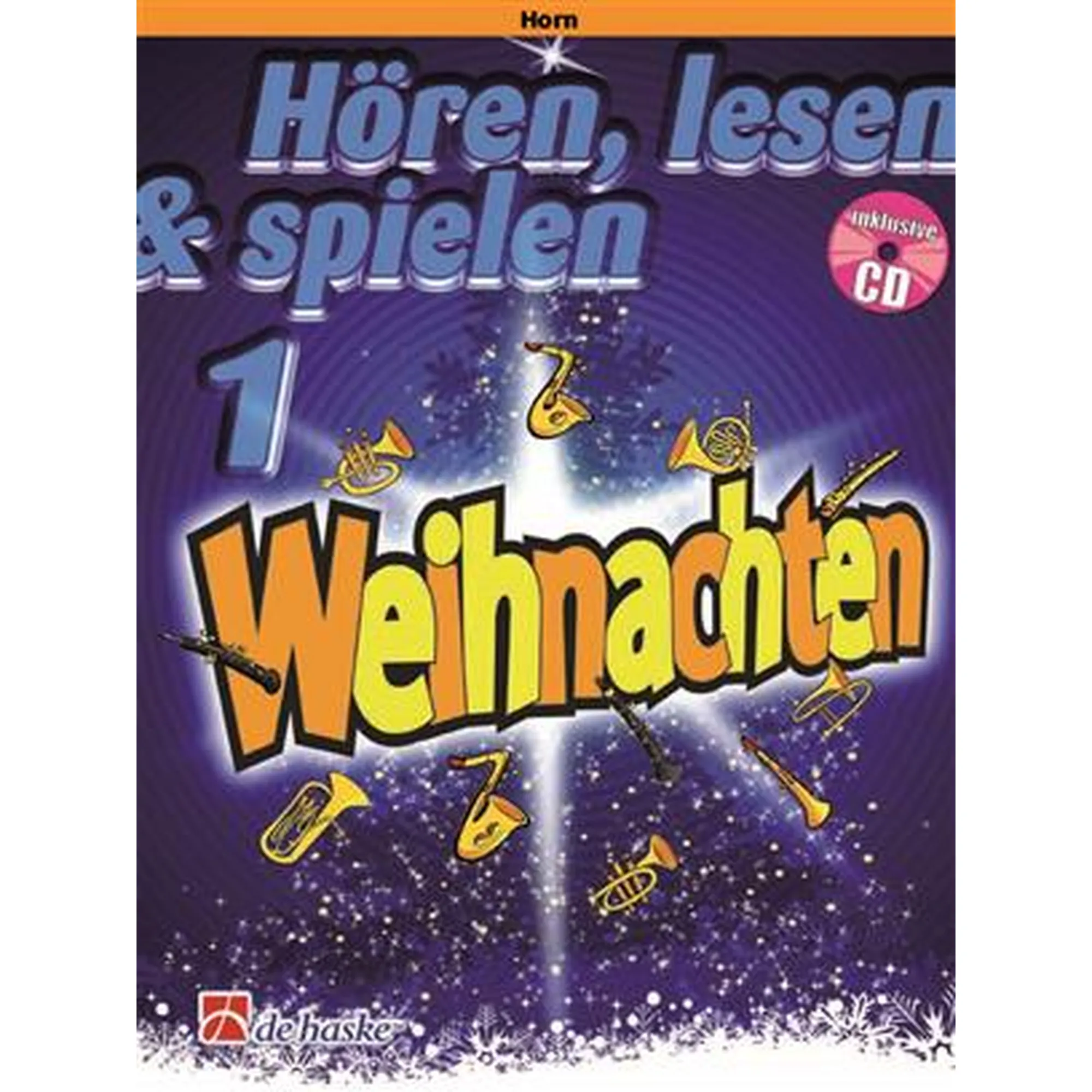 Hören, lesen & spielen 1 - Weihnachten Horn