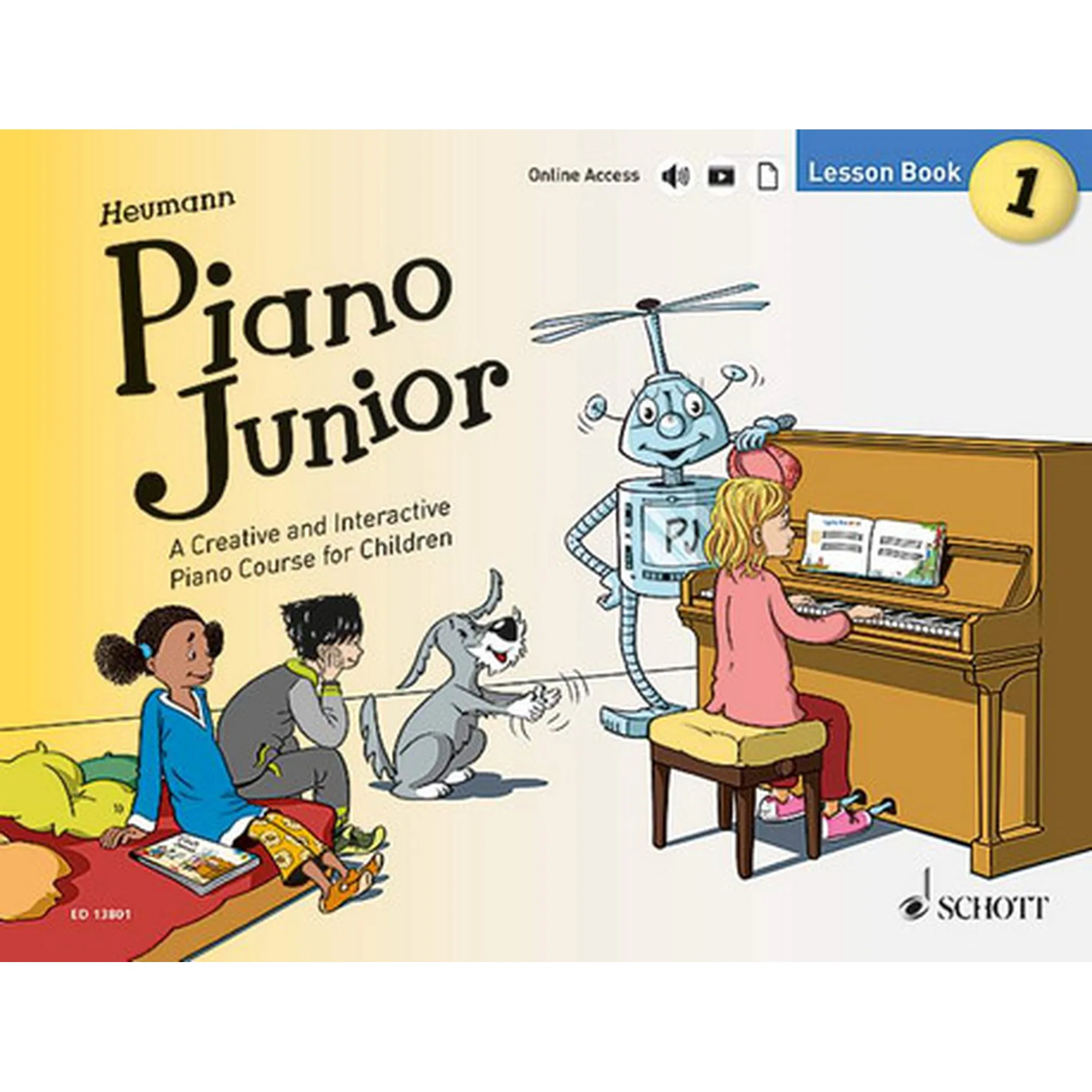 Piano junior - Lesson Book vol.1