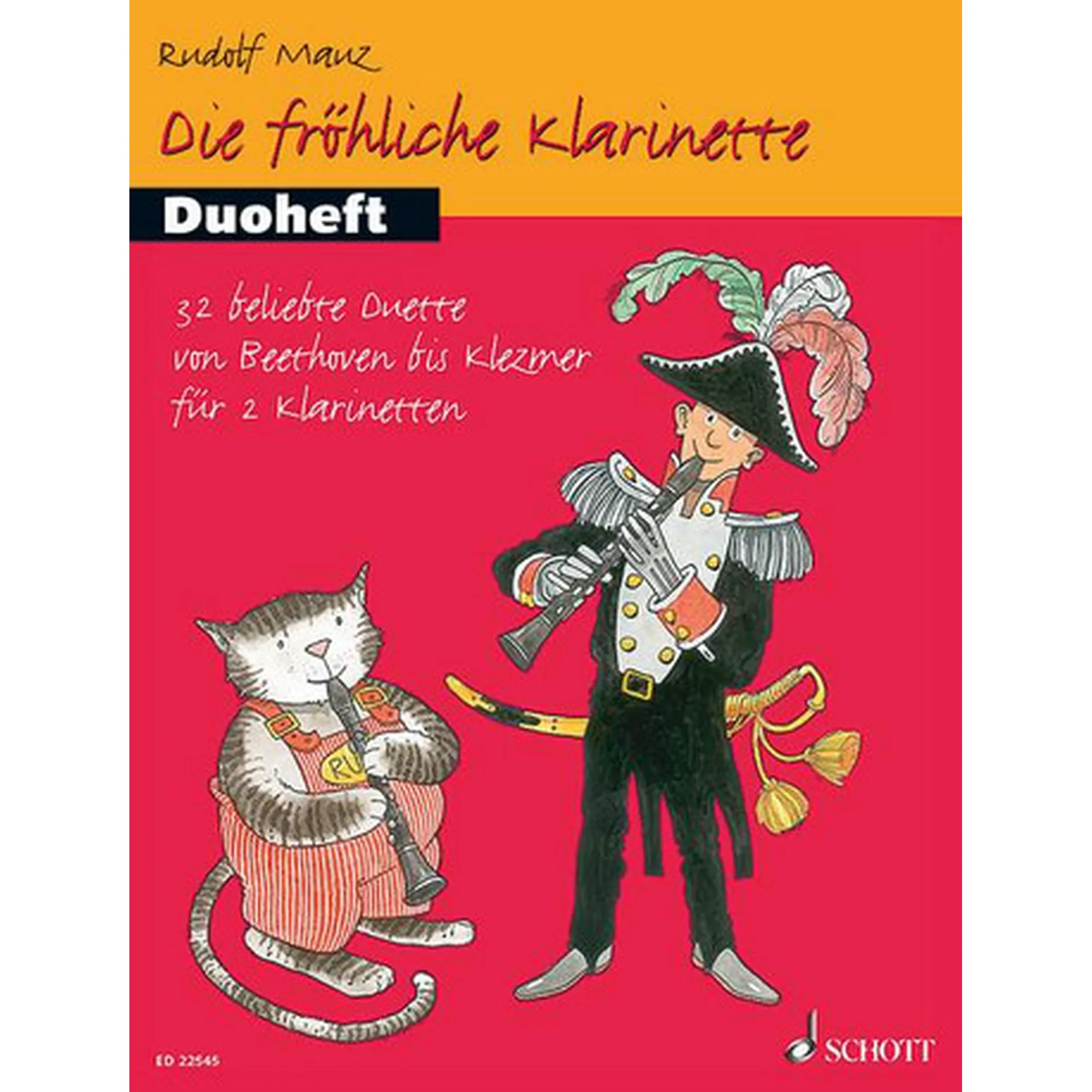 Die Fröhliche Klarinette - Duoheft 1