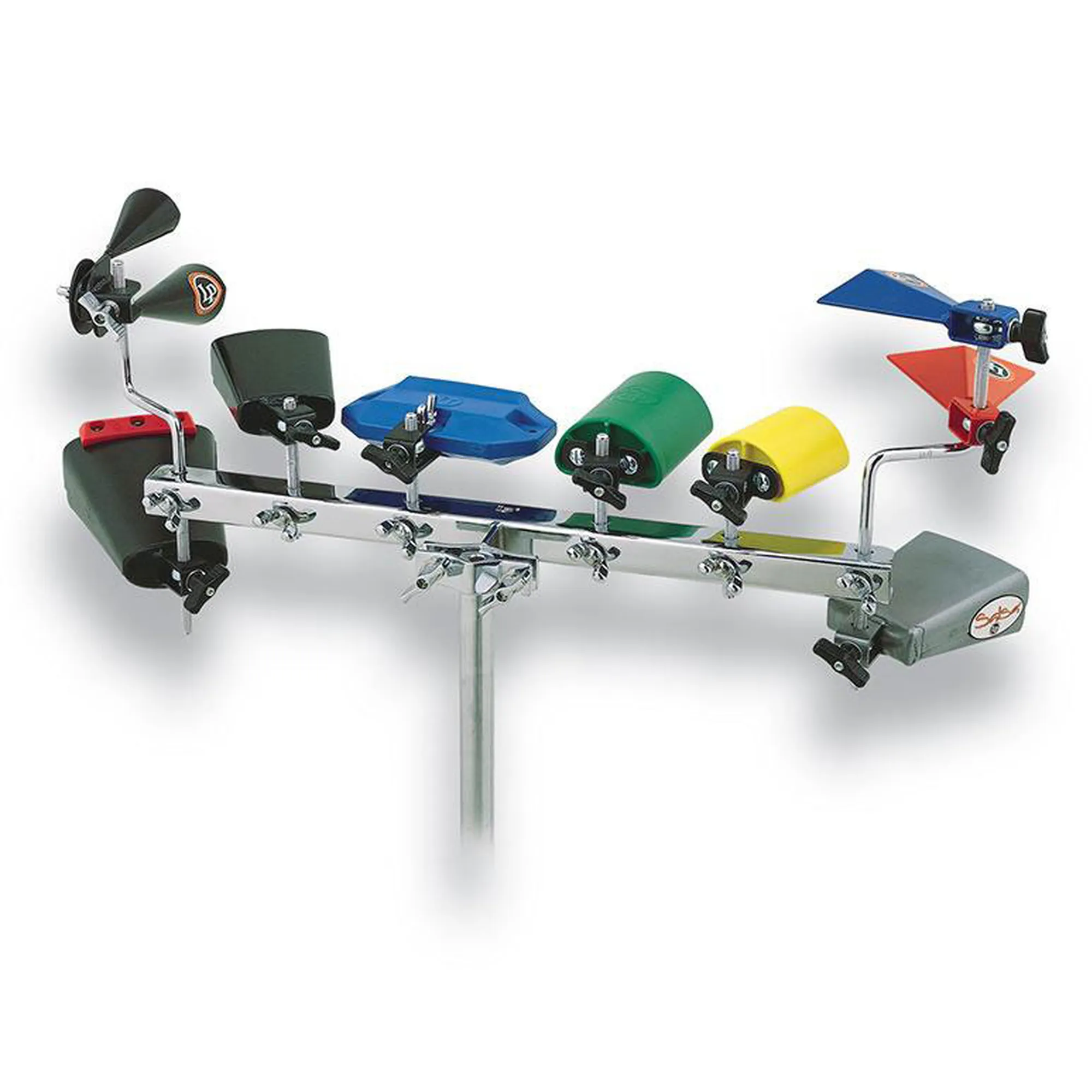 Vorderes Coverbild Latin Percussion LP372 Everything Rack