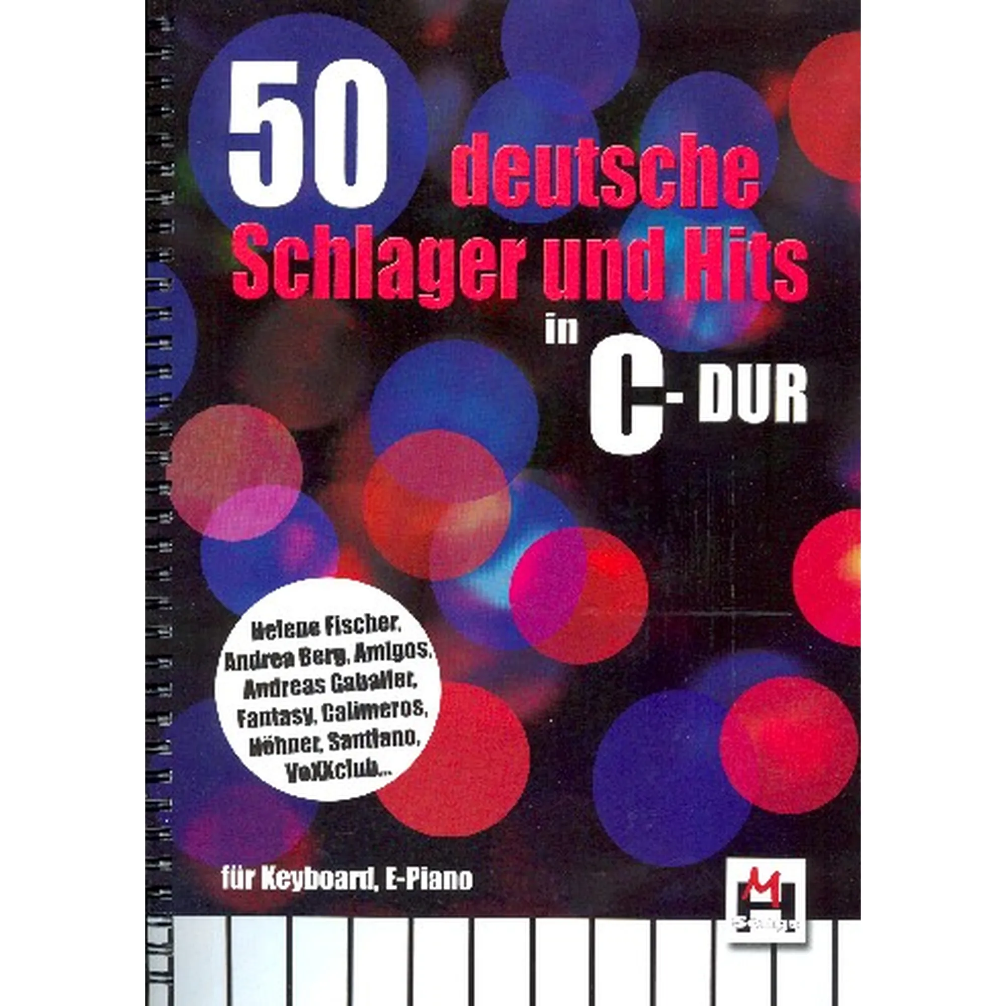 50 deutsche Schlager und Hits in C-Dur