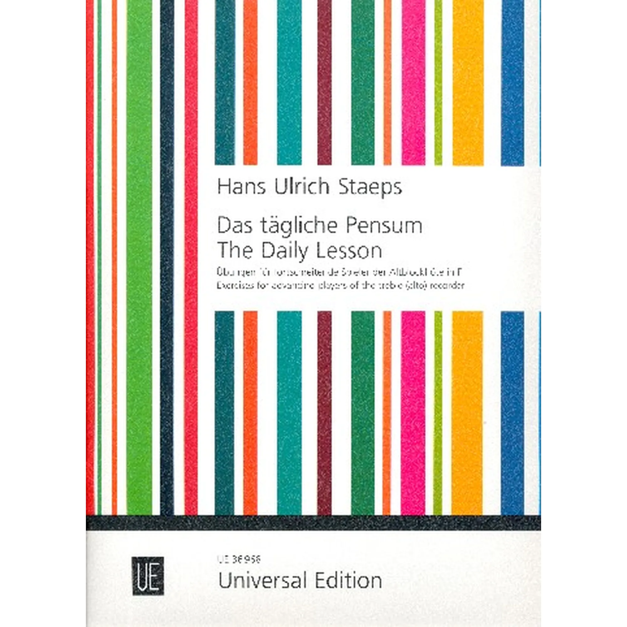 Vorderes Coverbild Das tägliche Pensum