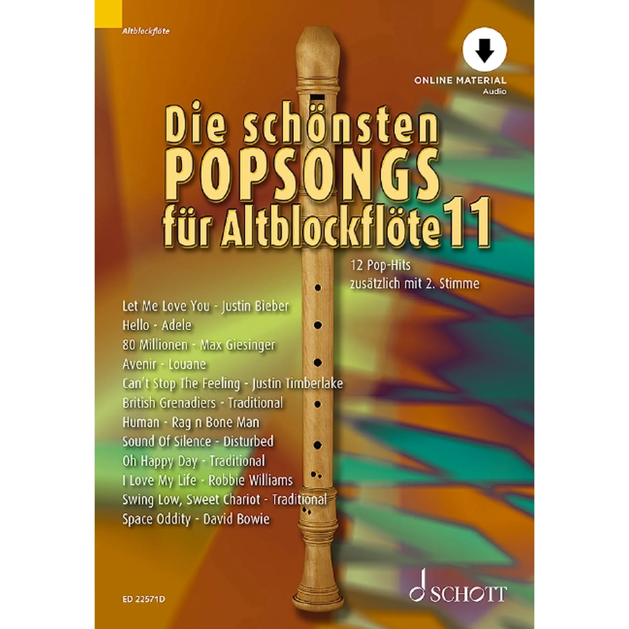 Die Schönsten Popsongs Für Altblockflöte 11