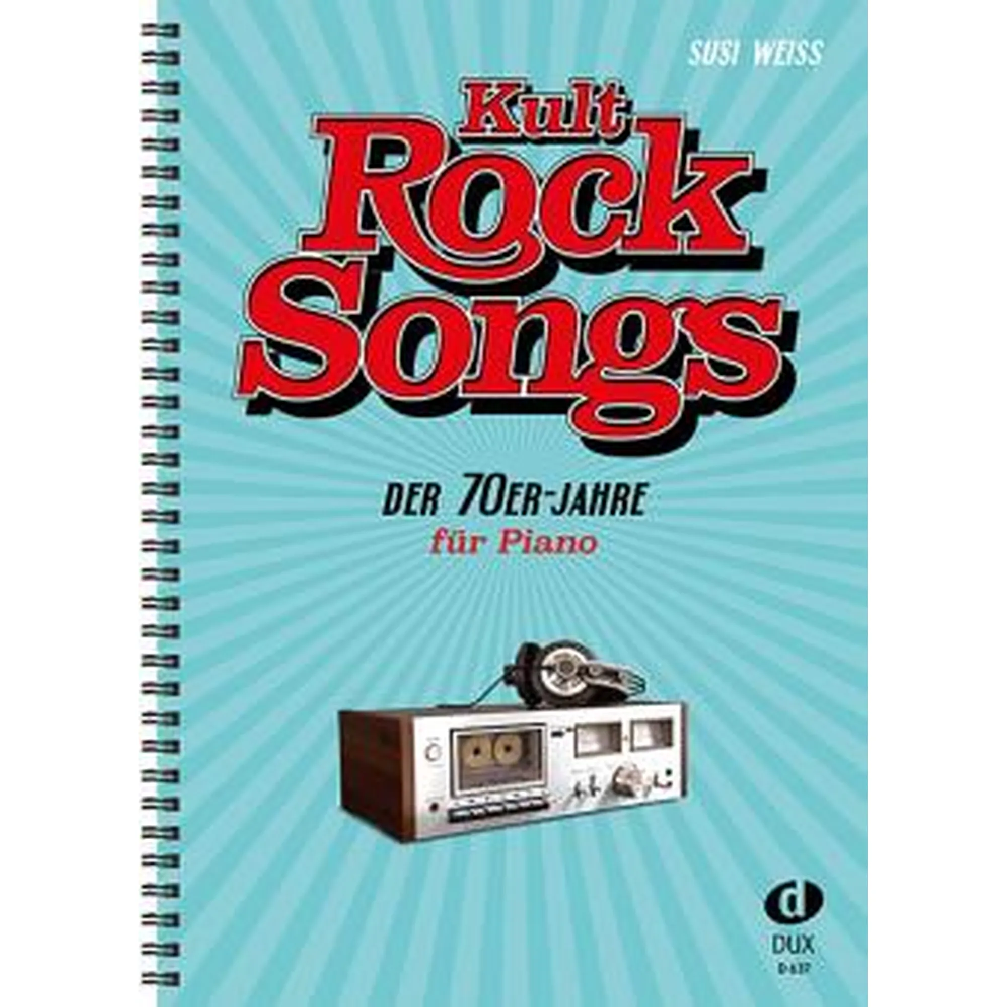 Vorderes Coverbild Kult Rocksongs der 70er Jahre