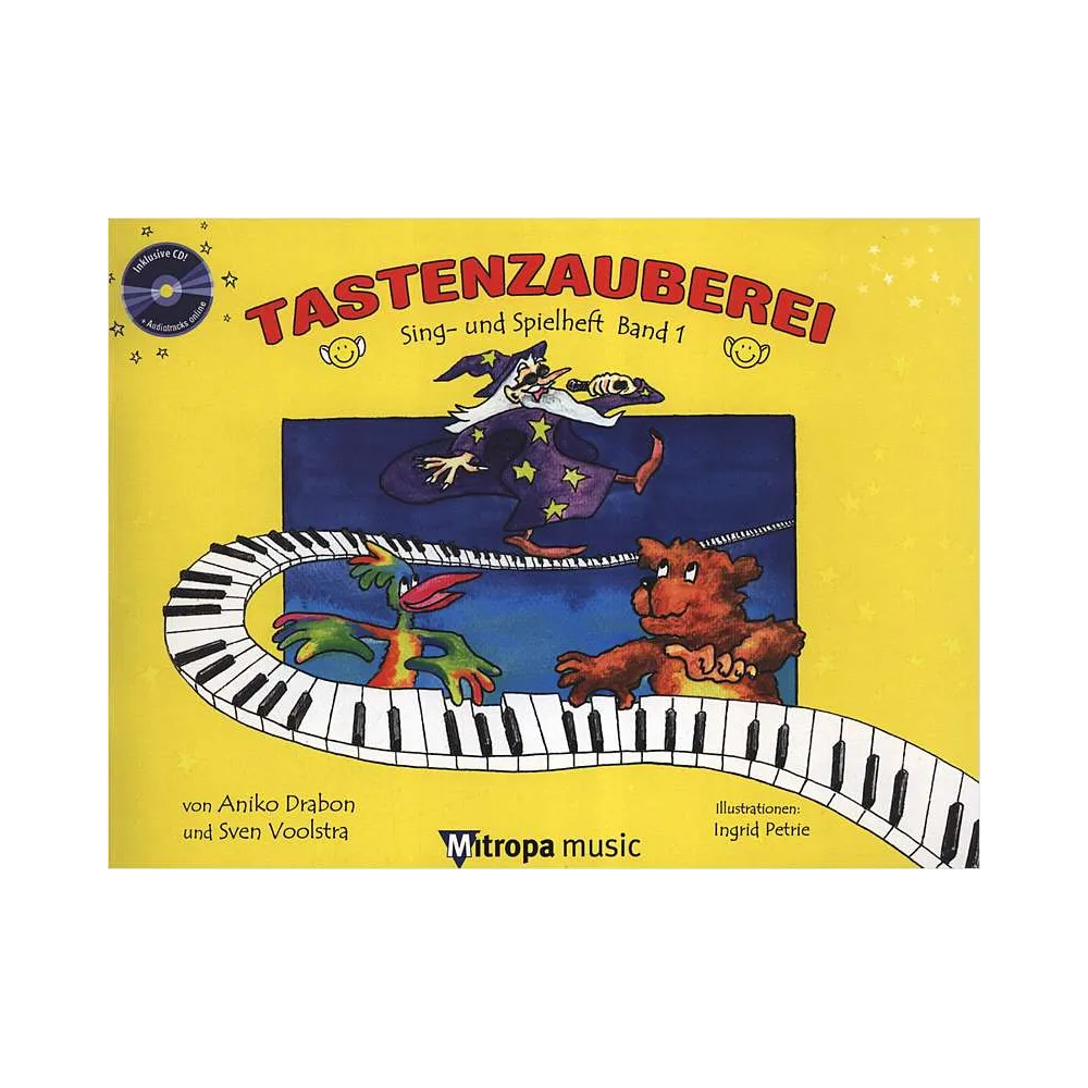 Vorderes Coverbild Tastenzauberei Sing- und Spielheft Band 1