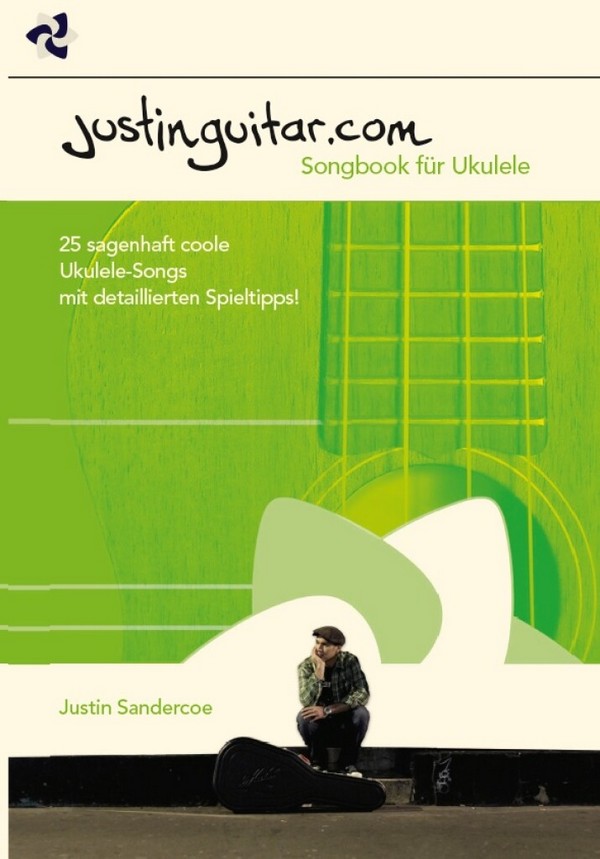 Vorderes Coverbild Justinguitar.com - Songbook für Ukulele