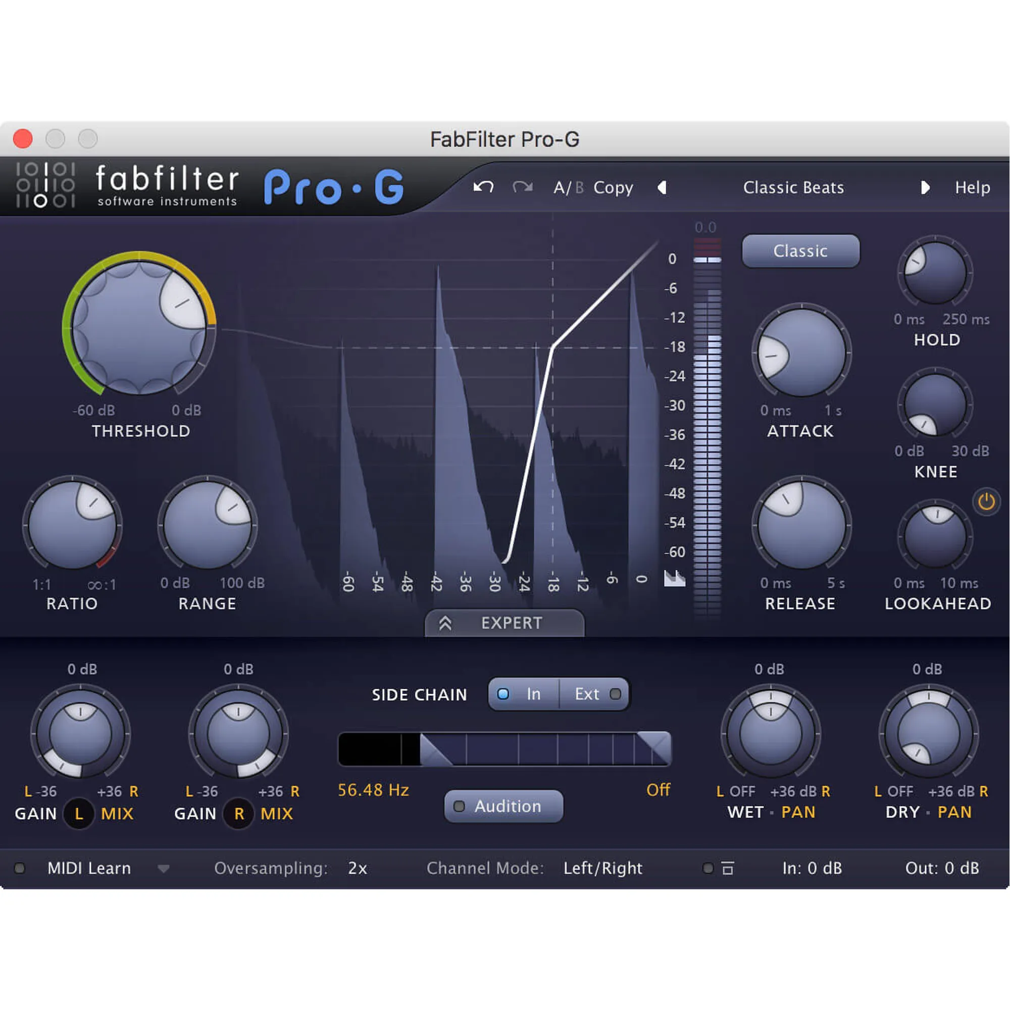 Vorderes Coverbild FabFilter Pro-G