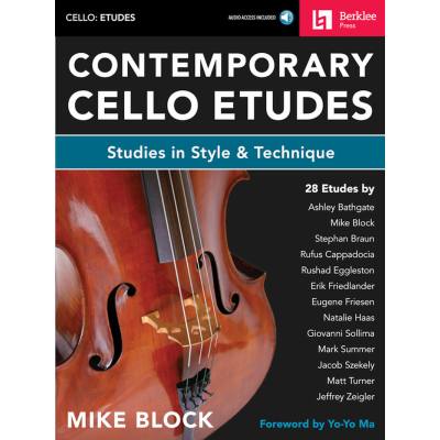 Vorderes Coverbild Contemporary Cello Etudes