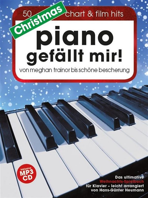 Vorderes Coverbild Piano gefällt mir - Christmas