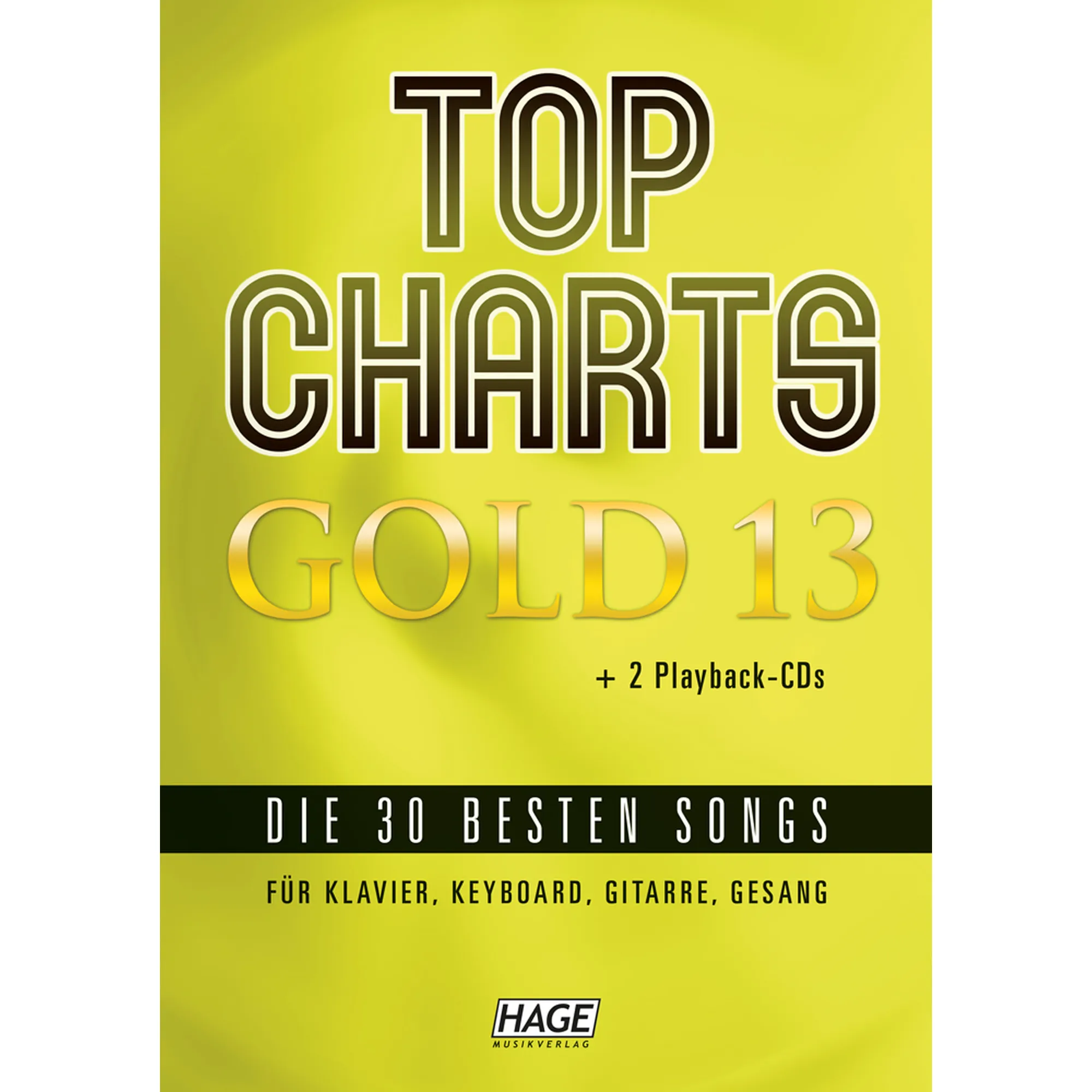 Vorderes Coverbild Top Charts Gold Band 13