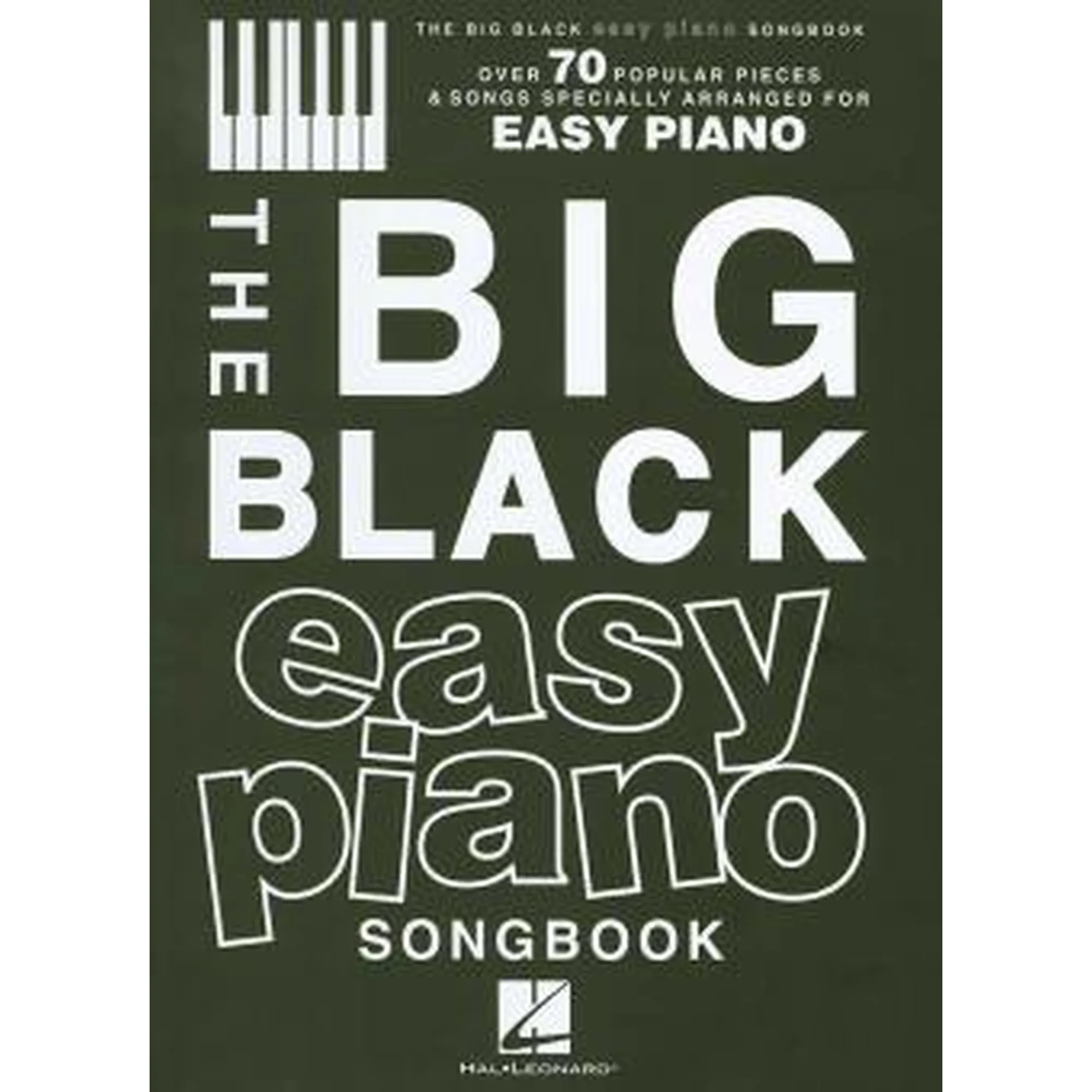 Vorderes Coverbild The big black easy Piano Songbook