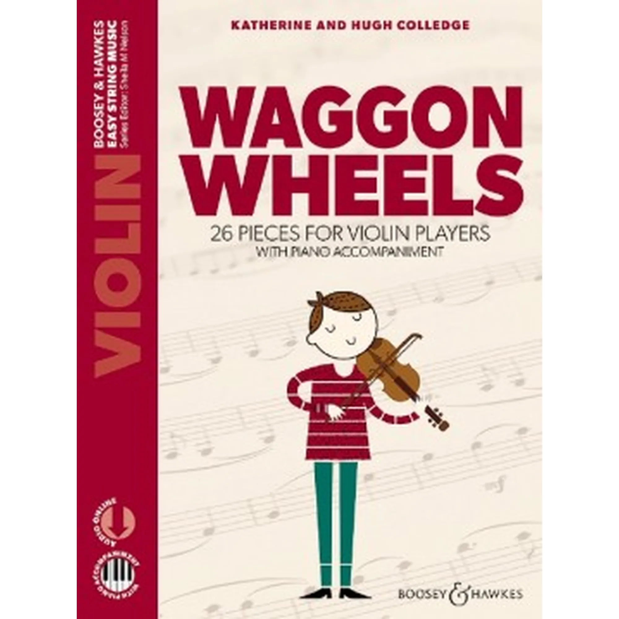 Vorderes Coverbild Waggon Wheels - 26 pieces for violin players