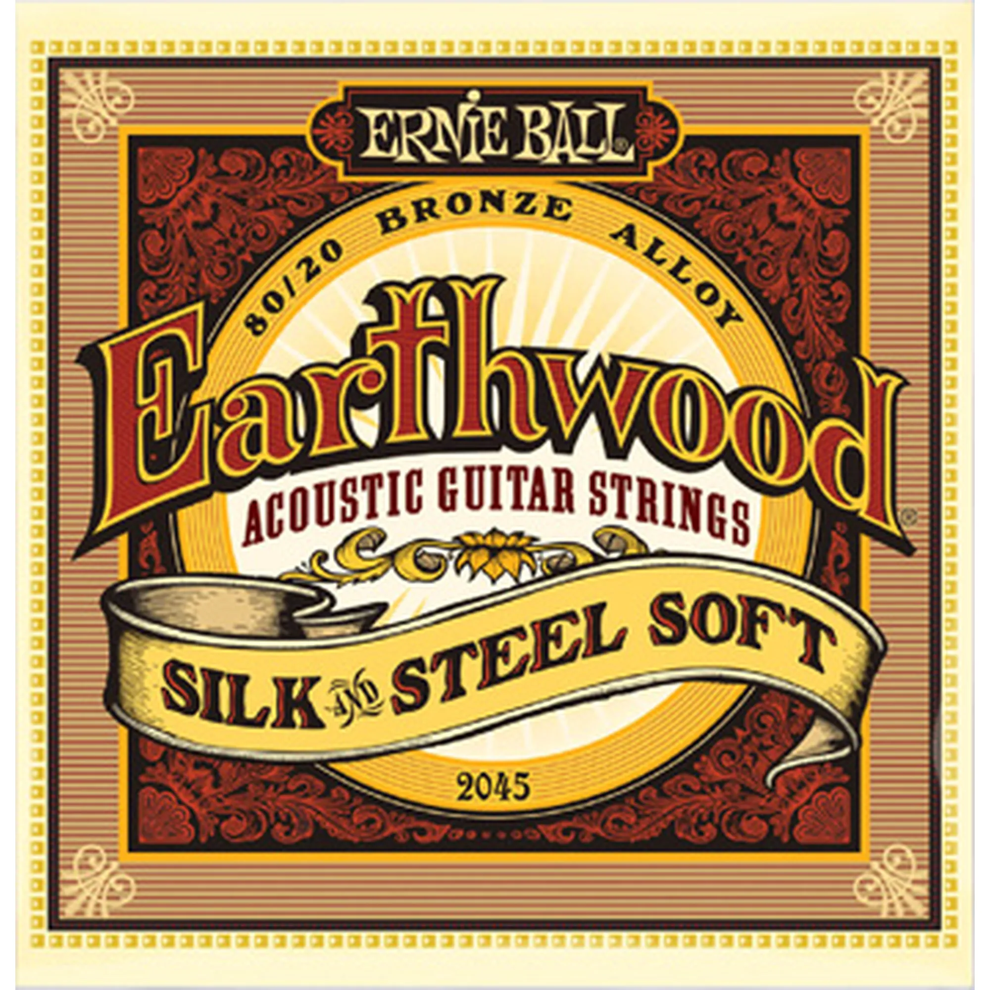 Ernie Ball EB2045 Earthwood Silk & Steel Soft