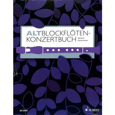 Altblockflöten Konzertbuch