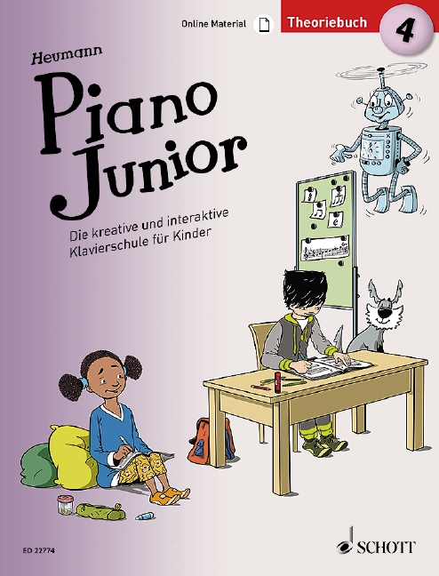 Piano Junior - Theoriebuch Band 4