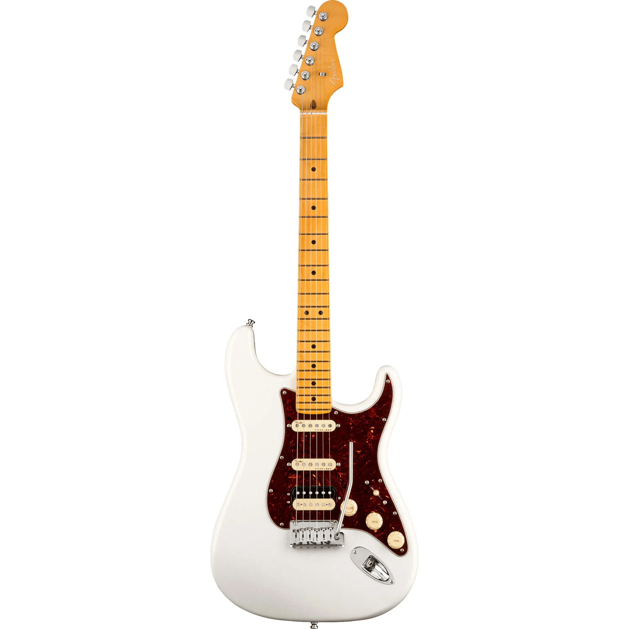 Vorderes Coverbild Fender American Ultra Stratocaster HSS MN - APL