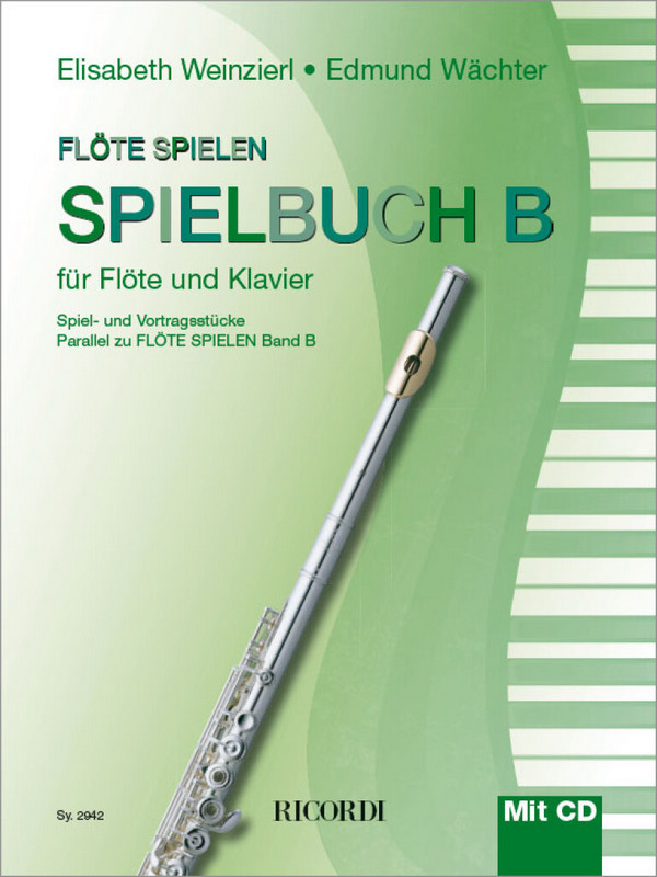Vorderes Coverbild Flöte spielen - Spielbuch Band B