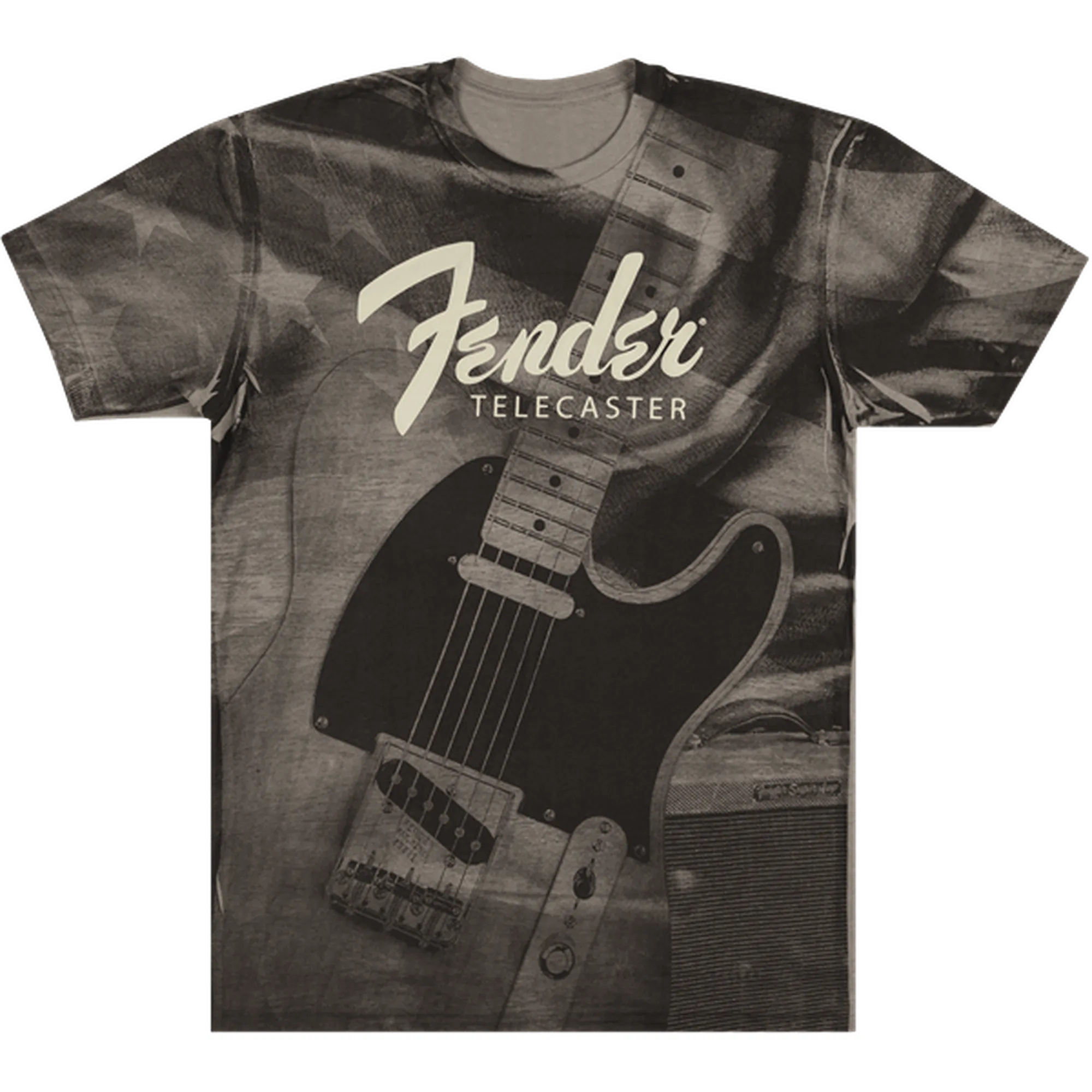 Fender T-Shirt Tele Belt Print XL