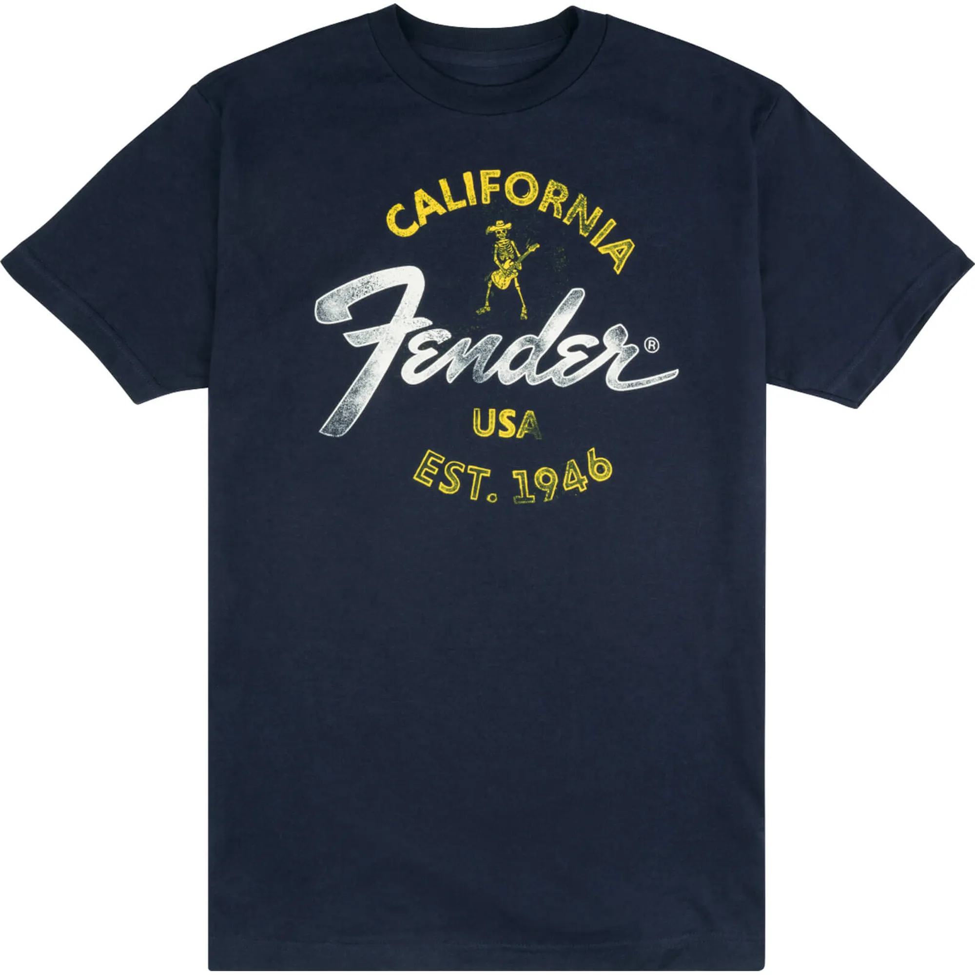 Fender T-Shirt Baja Blue M