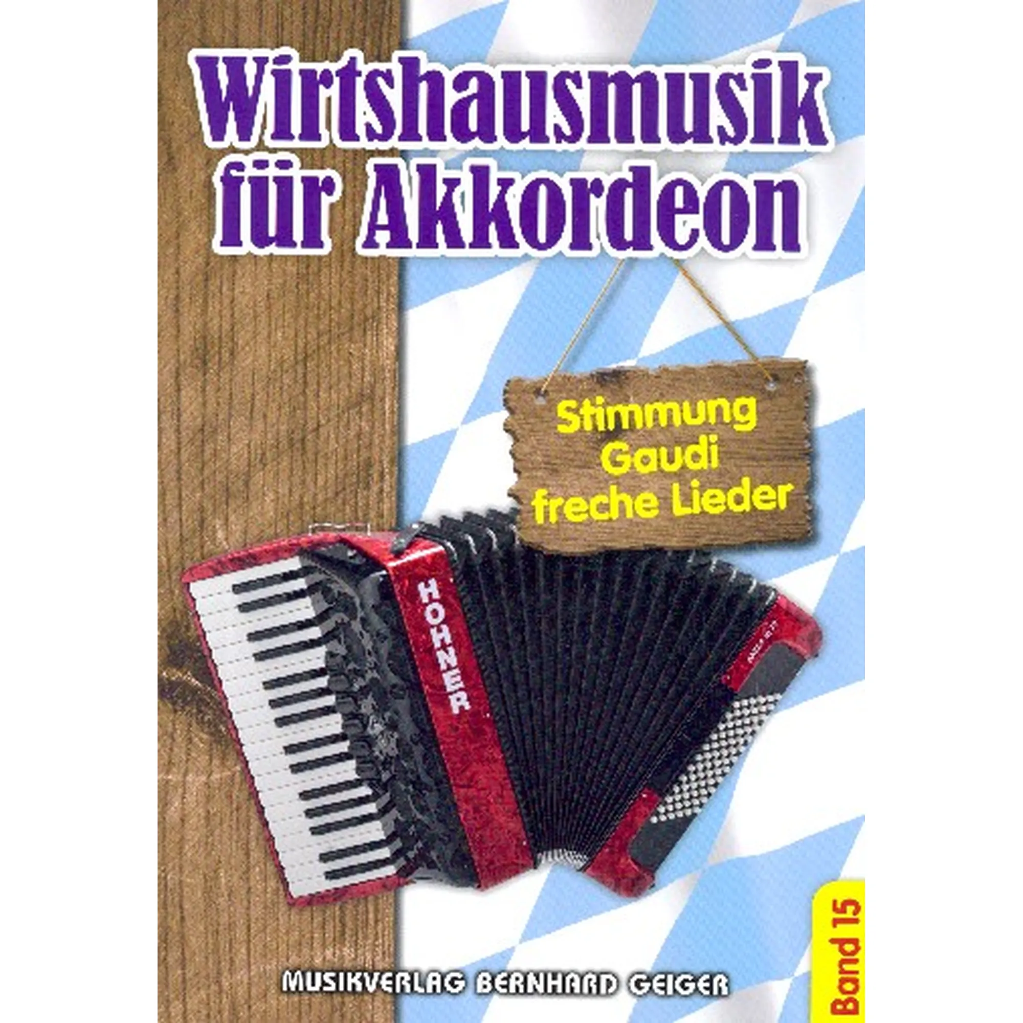 Wirtshausmusik für Akkordeon Band 15