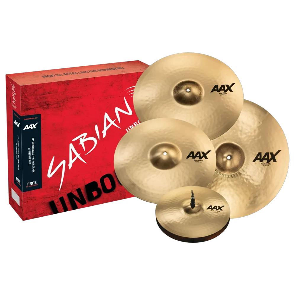 Sabian AAX Promotional Set Brilliant