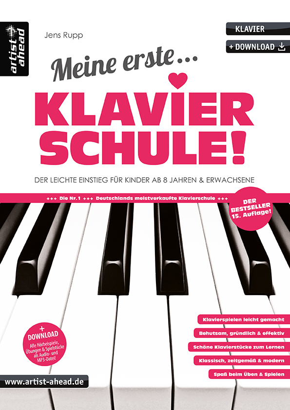 Vorderes Coverbild Meine erste Klavierschule!