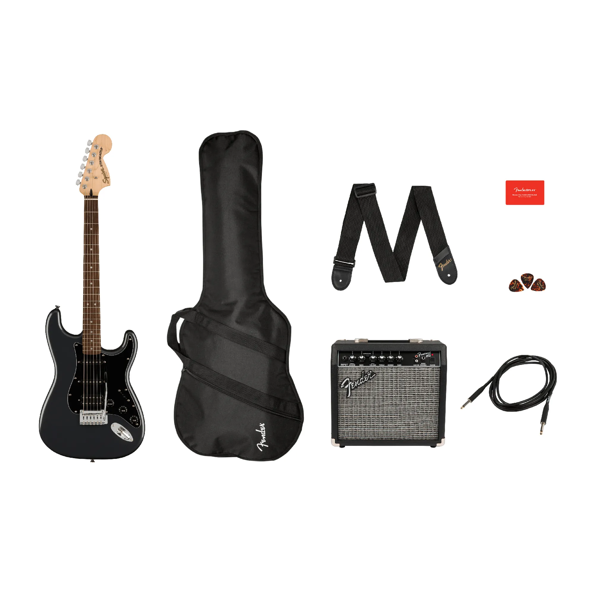 Fender Squier Affinity Strat HSS Pack - CFM