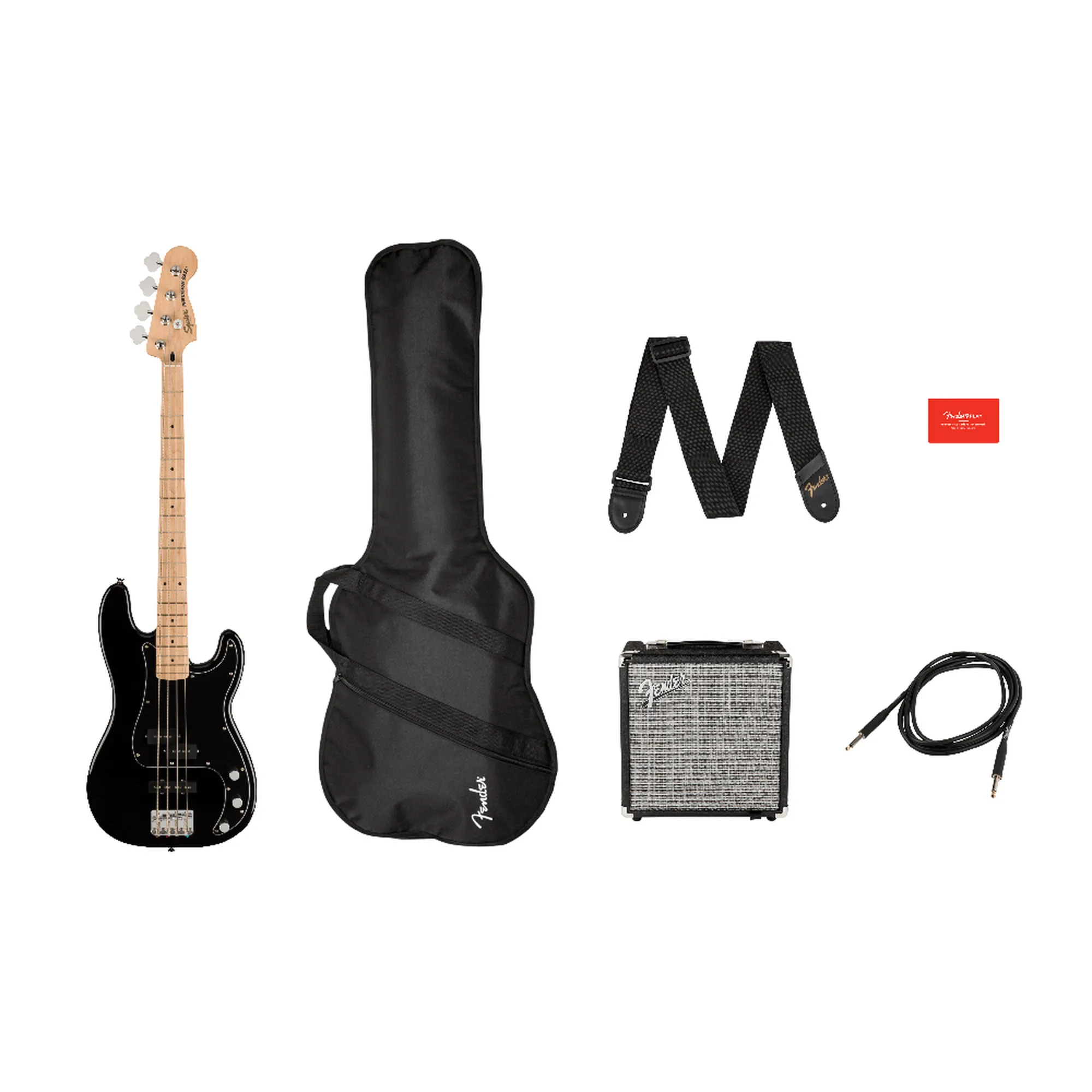 Fender Squier PJ Bass Pack - BLK