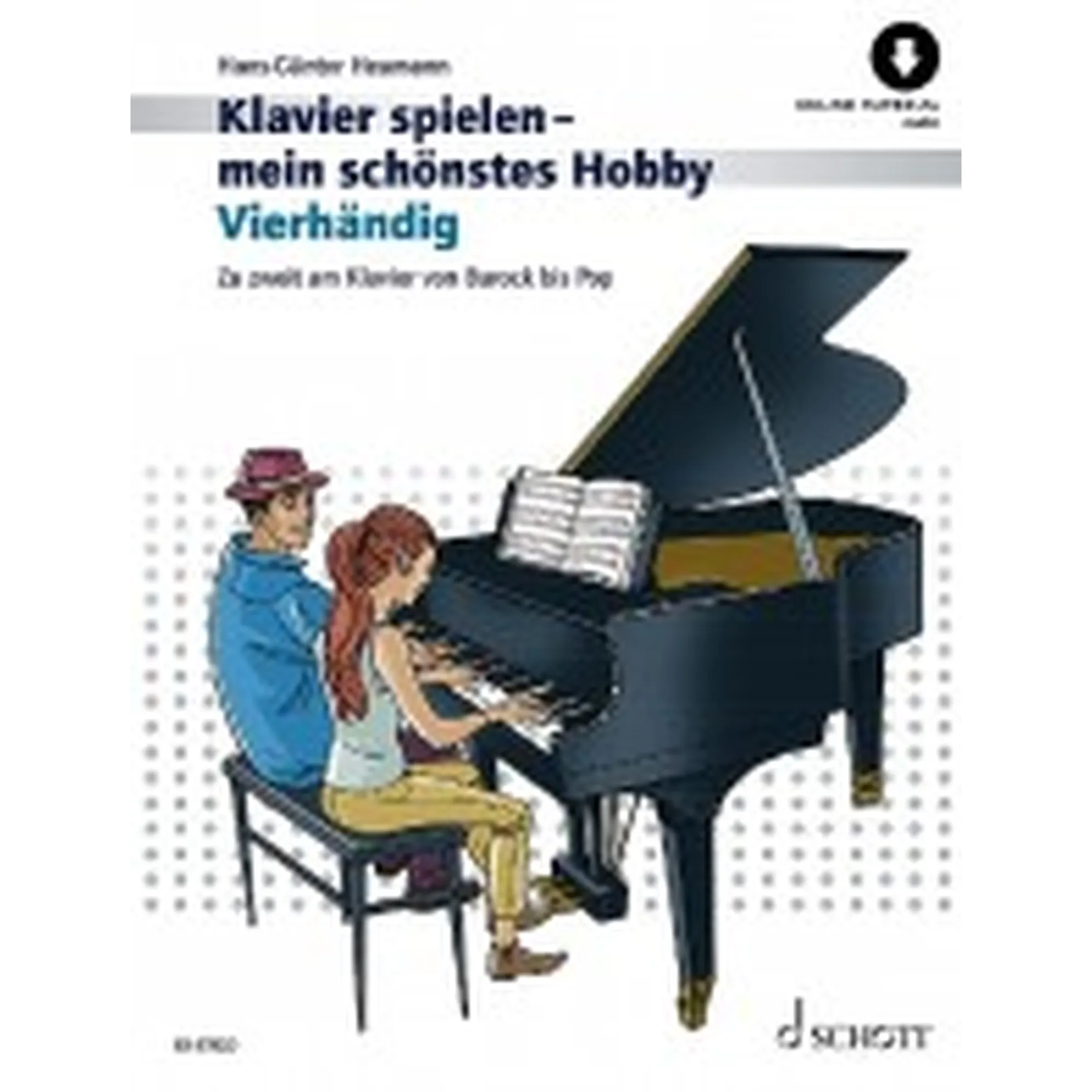 Vorderes Coverbild Klavier spielen mein schönstes Hobby: Vierhändig