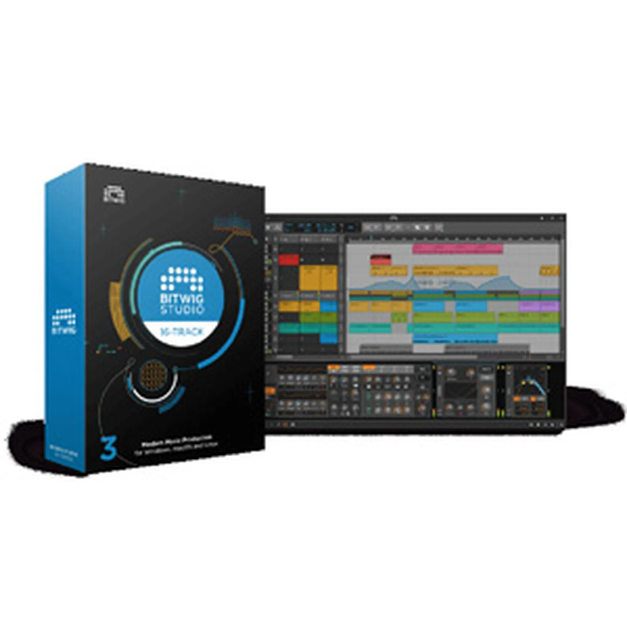 Vorderes Coverbild Bitwig 16-Track