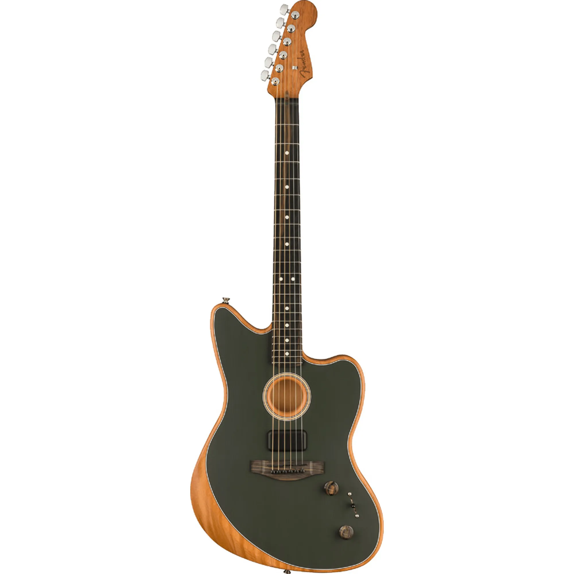 Vorderes Coverbild Fender AM Acoustasonic Jazzmaster EB - TUN