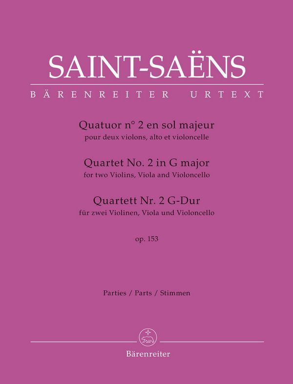 Quartett G-Dur Nr.2 op.153