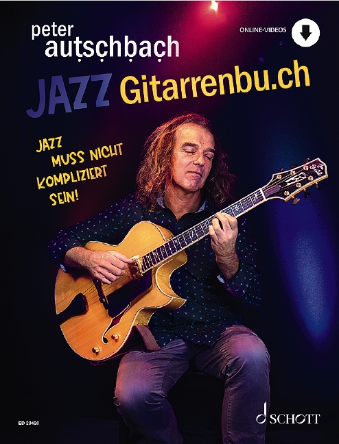 Vorderes Coverbild Jazzgitarrenbu.ch