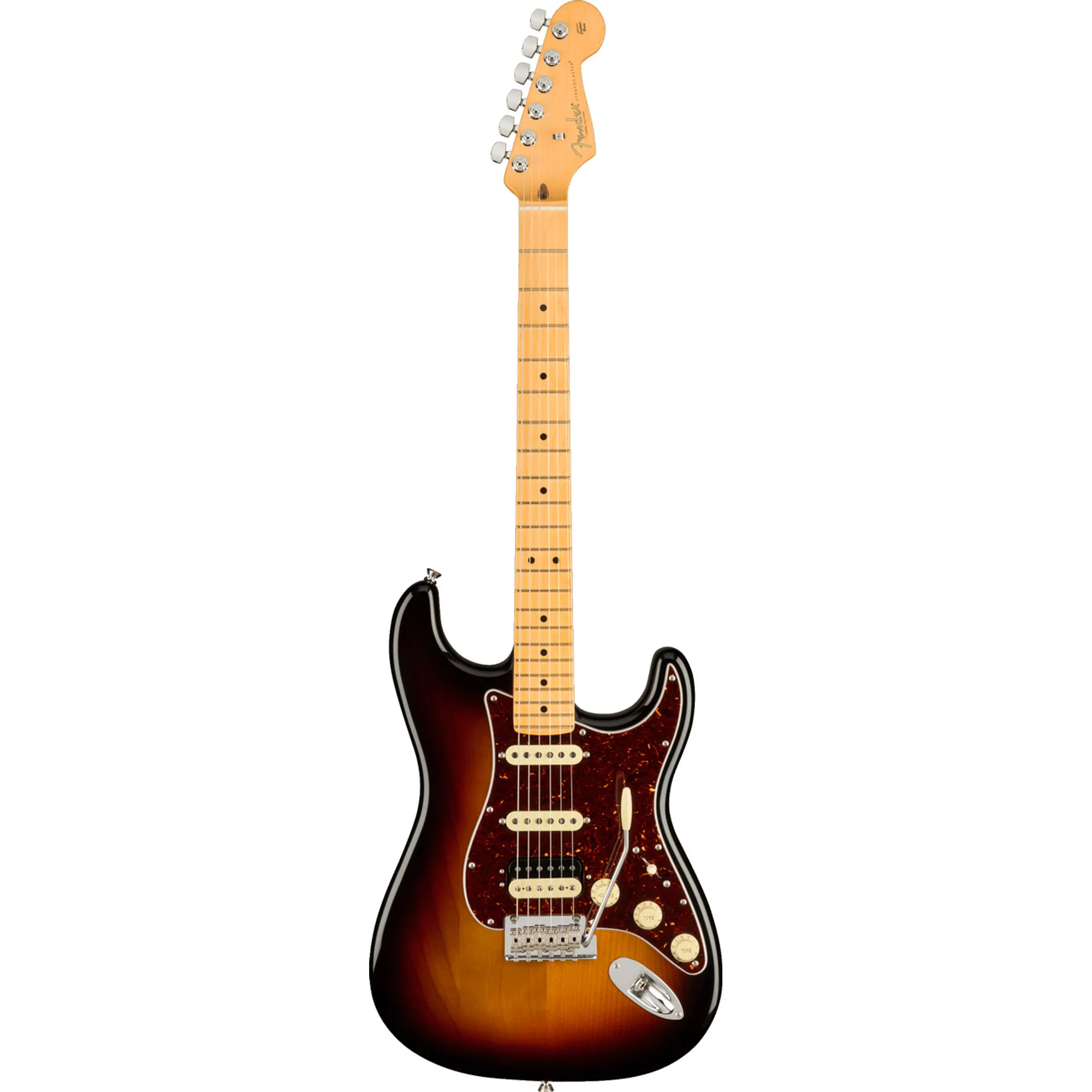 Vorderes Coverbild Fender American Pro II Strat HSS MN - 3TSB