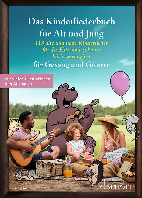 Vorderes Coverbild Das Kinderliederbuch für Alt und Jung