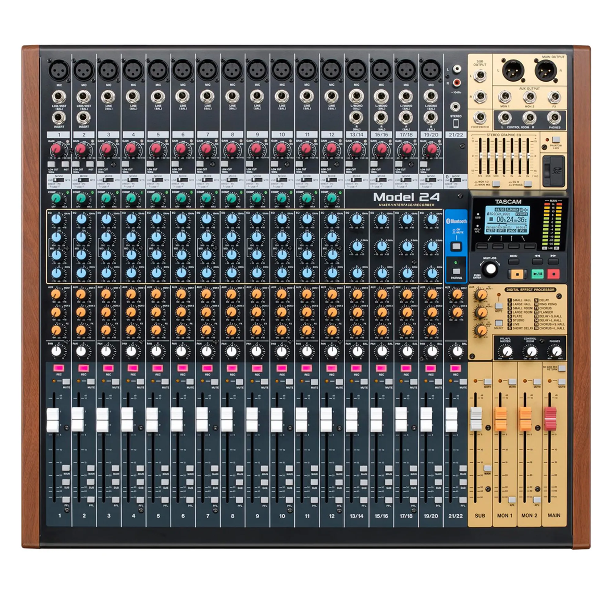 Vorderes Coverbild Tascam Model 24