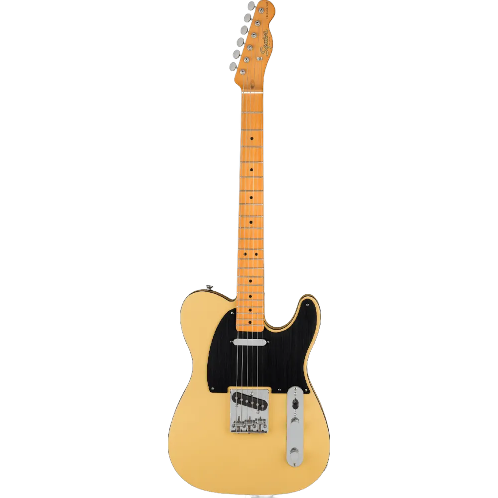 Vorderes Coverbild Fender Squier 40th Anniversary Tele MN - SVBL