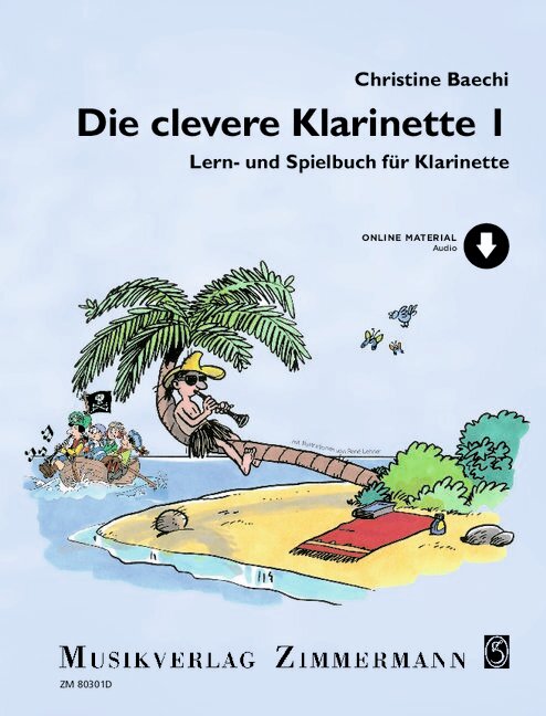 Vorderes Coverbild Die clevere Klarinette Band 1