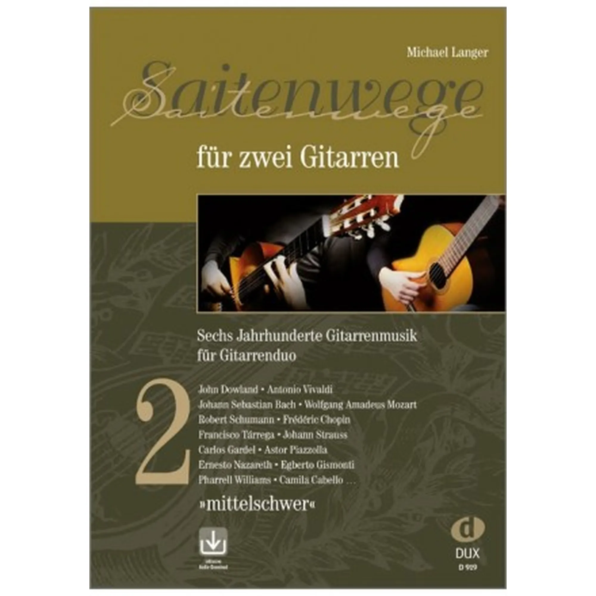 Saitenwege für 2 Gitarren Band 2