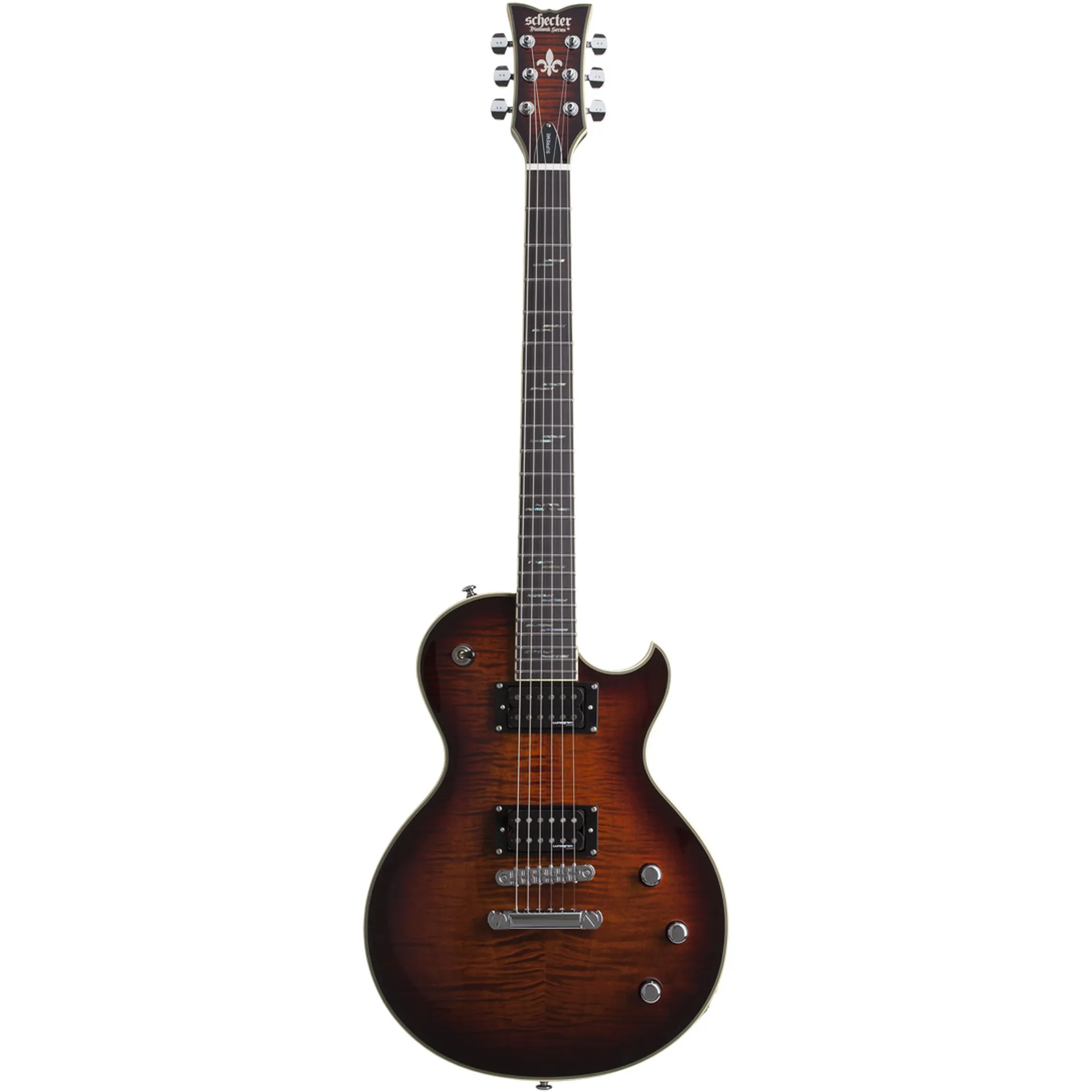 Schecter Solo-II Supreme - Cat´s Eye Black Burst