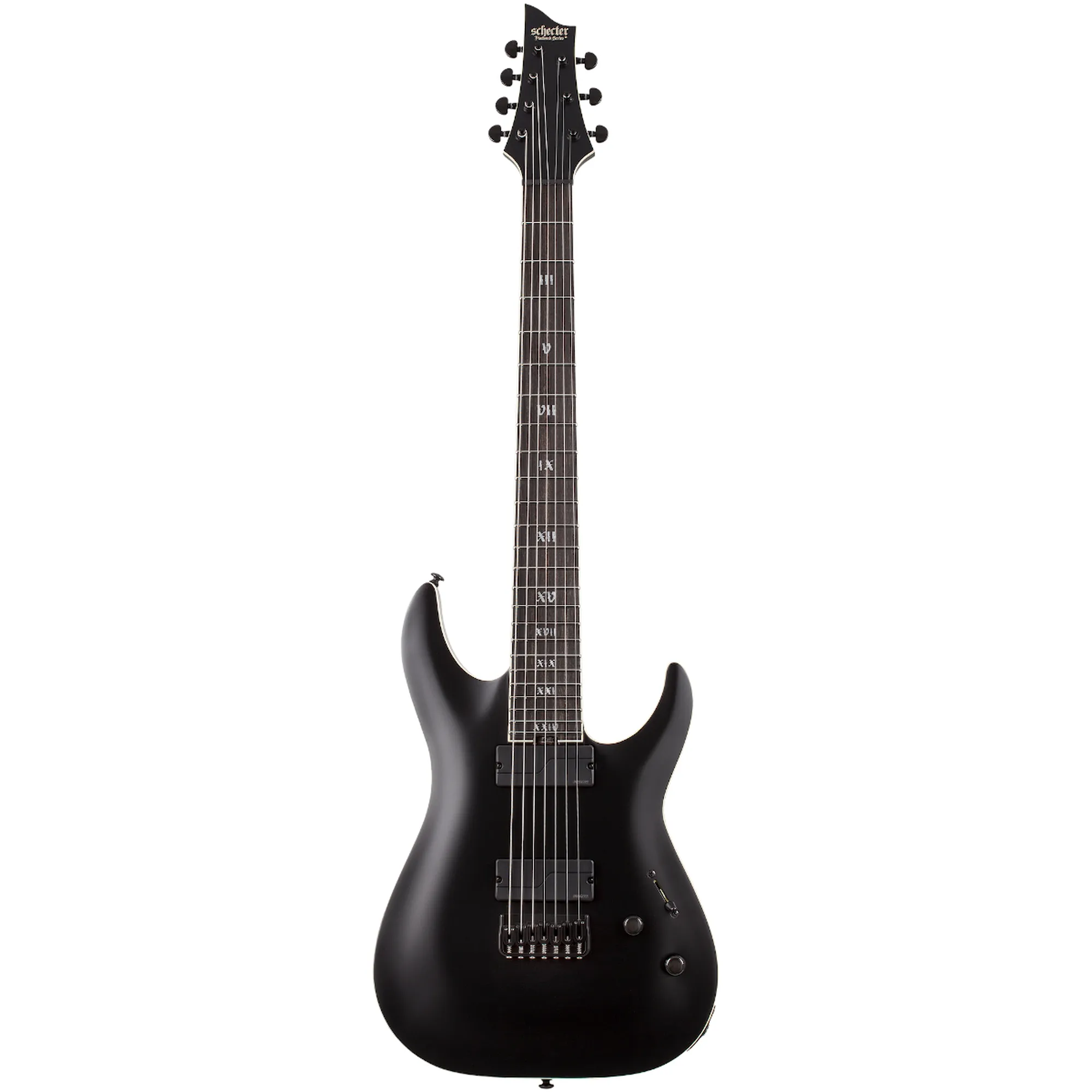 Schecter C-7 SLS Elite Evil Twin SBK