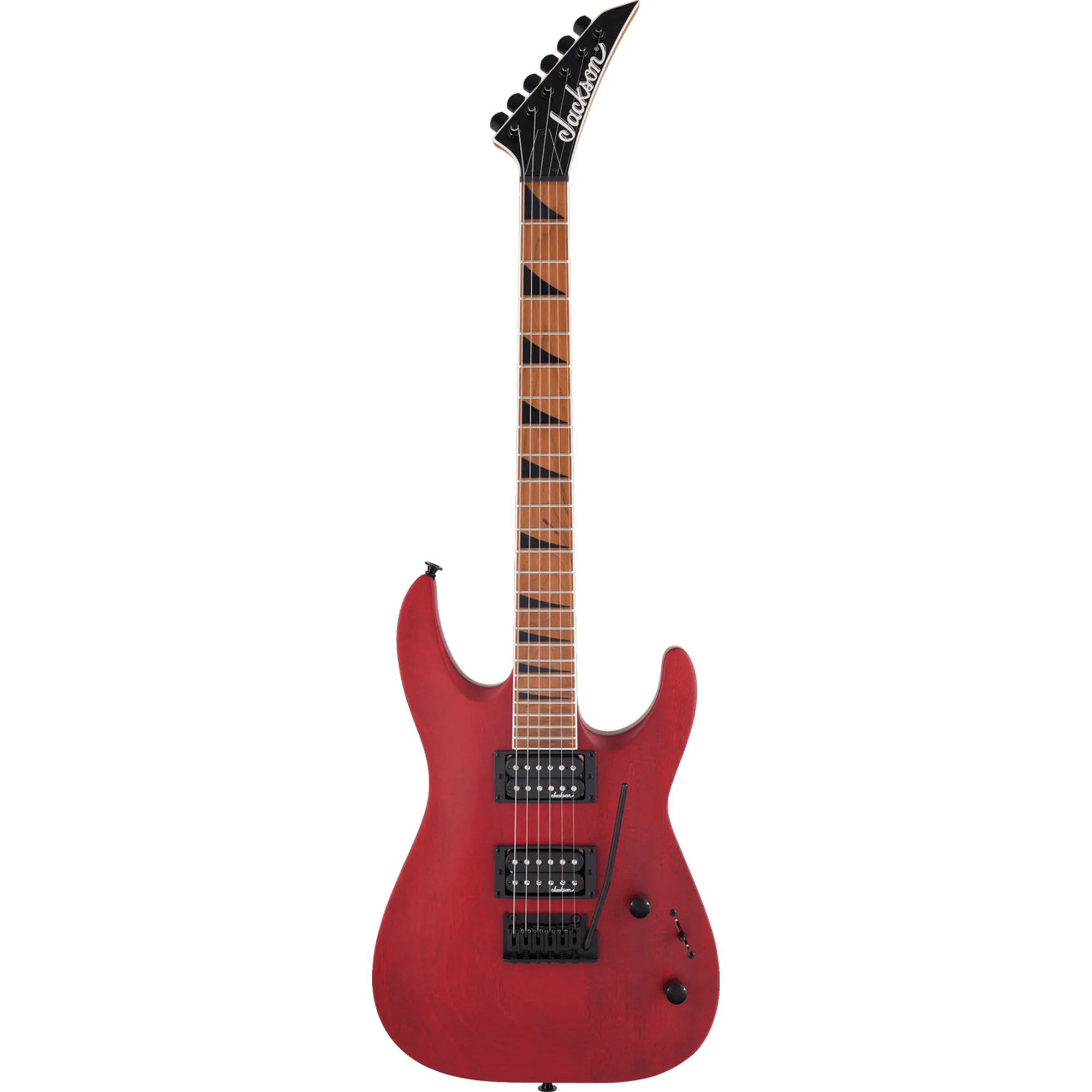 Jackson JS Series Dinky JS24 DKAM Arch Top Red Stain