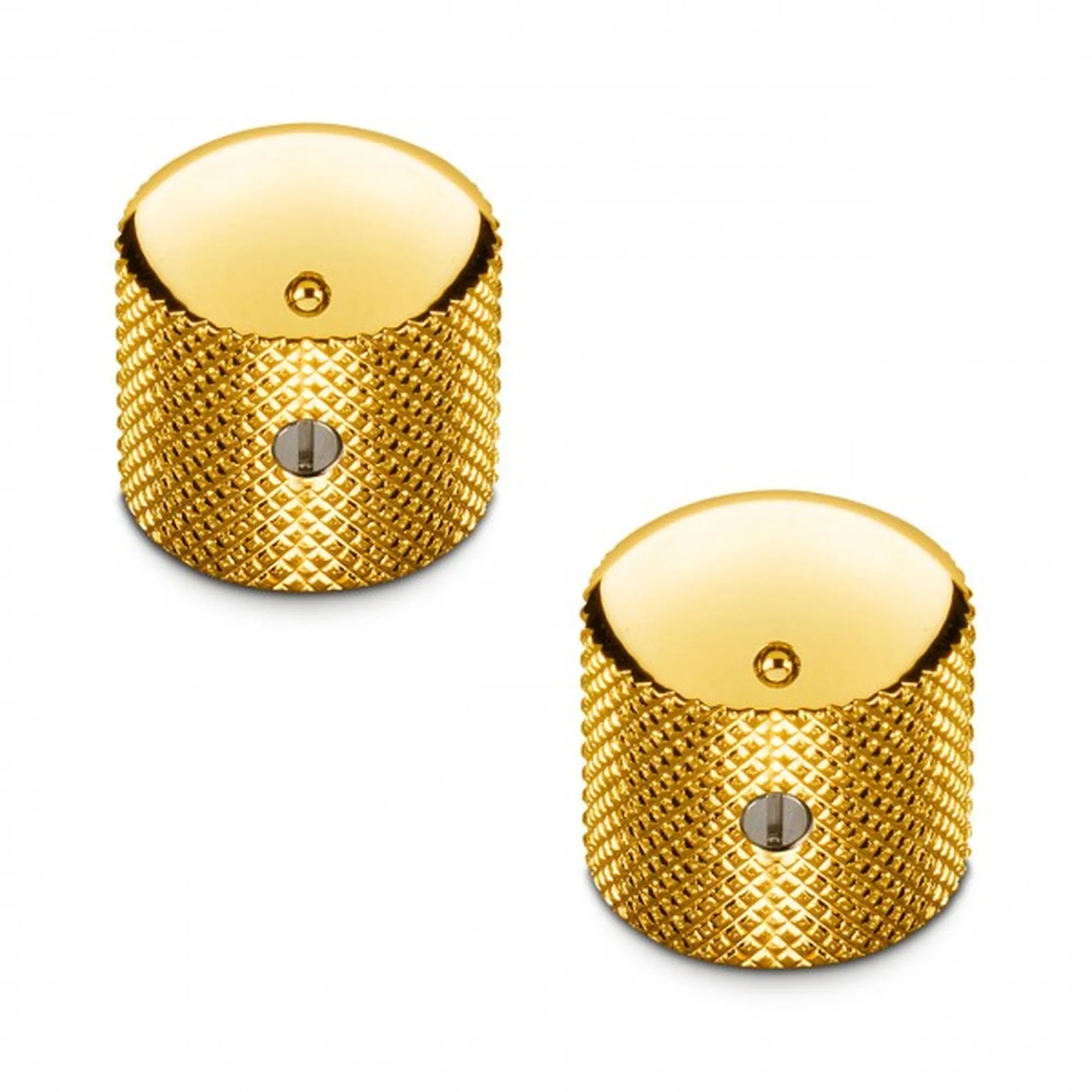 Schaller Dome Knob Gold