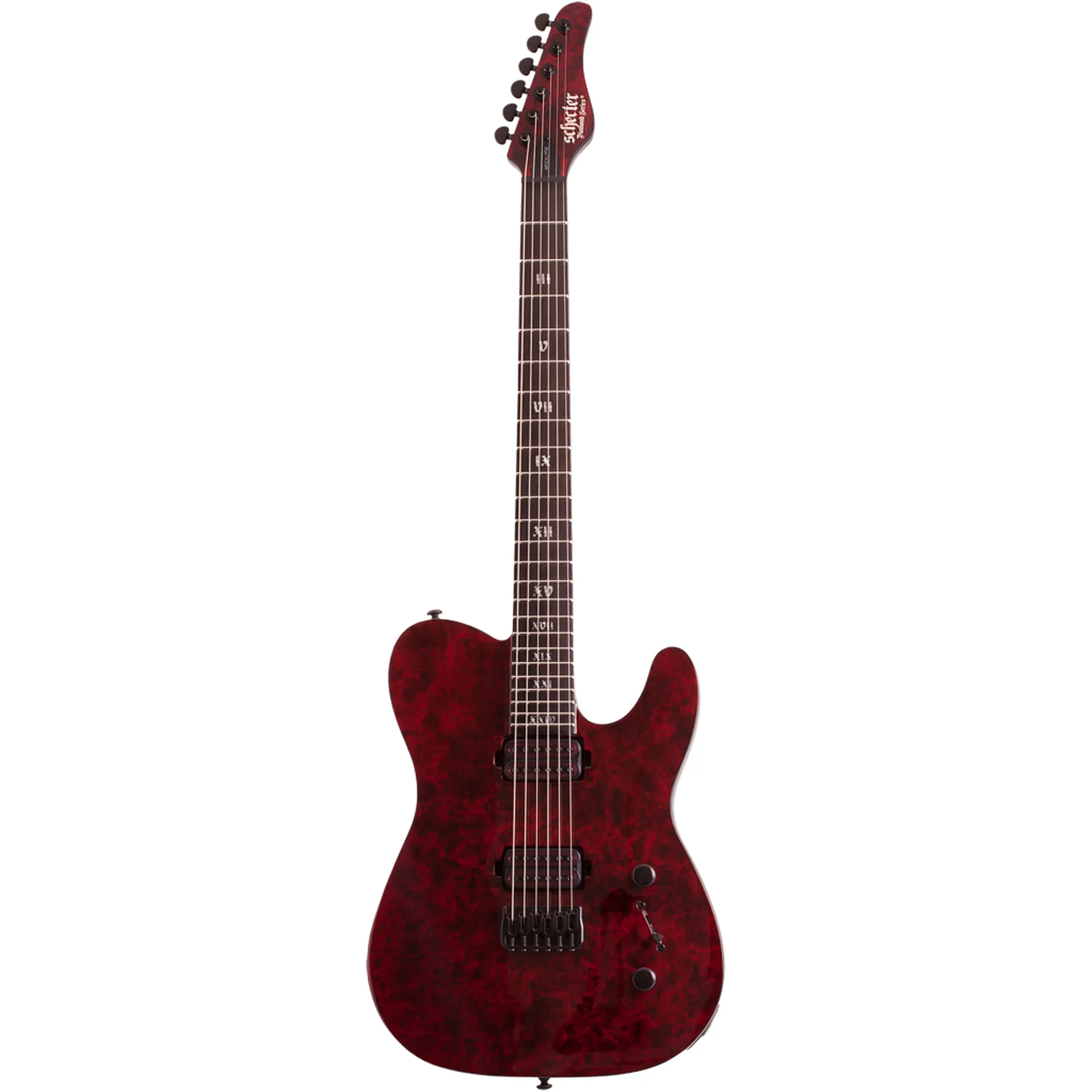 Vorderes Coverbild Schecter Apocalypse PT Red Reign