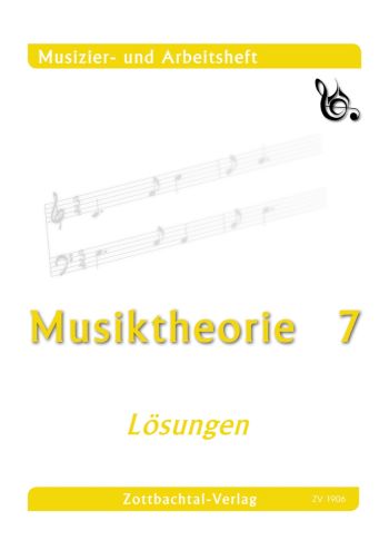 Musiktheorie Band 7