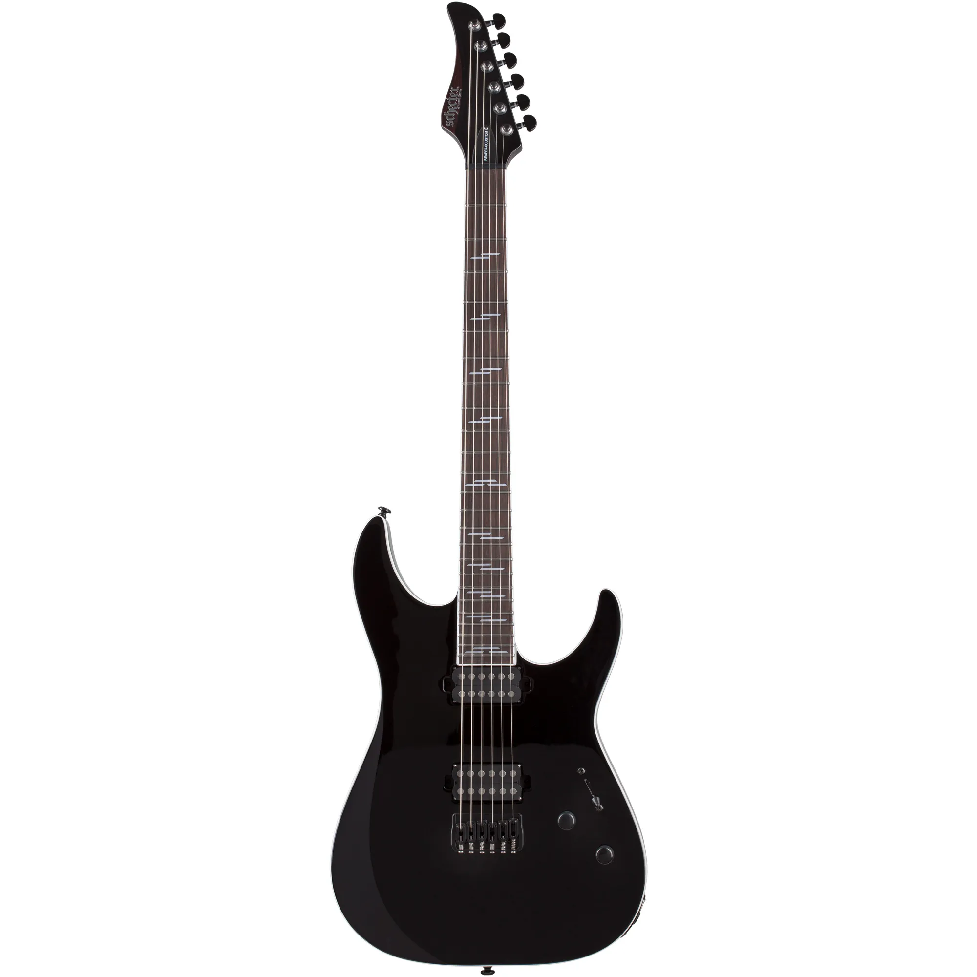 Vorderes Coverbild Schecter Reaper 6 Custom - Gloss Black